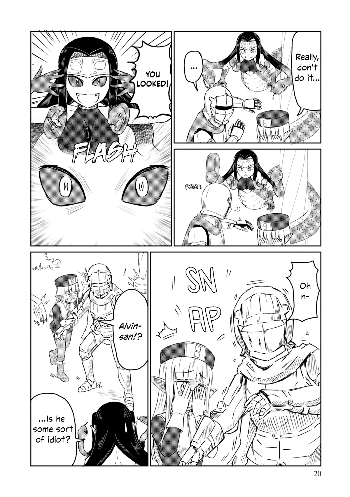 Kono Healer Mendokusai Chapter 22 page 5 - Chapter 22: Medusa