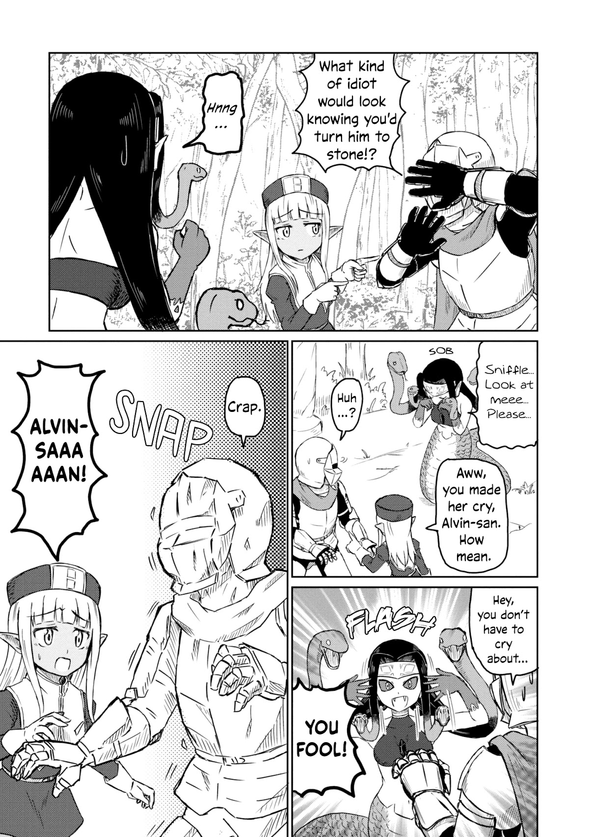 Kono Healer Mendokusai Chapter 22 page 8 - Chapter 22: Medusa