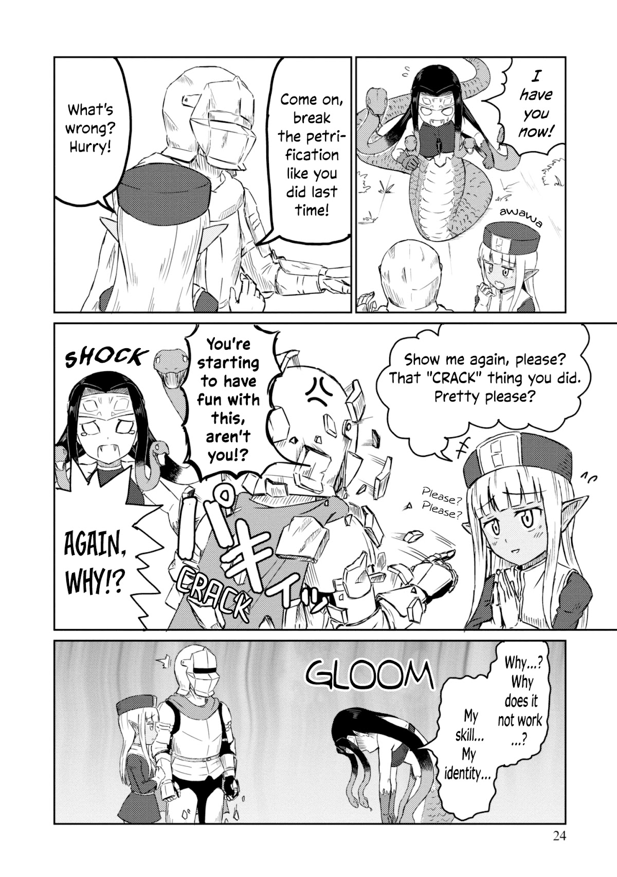 Kono Healer Mendokusai Chapter 22 page 9 - Chapter 22: Medusa