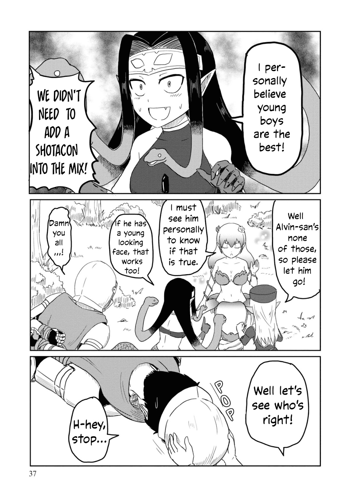 Kono Healer Mendokusai Chapter 23 page 10 - Chapter 23: Dryad