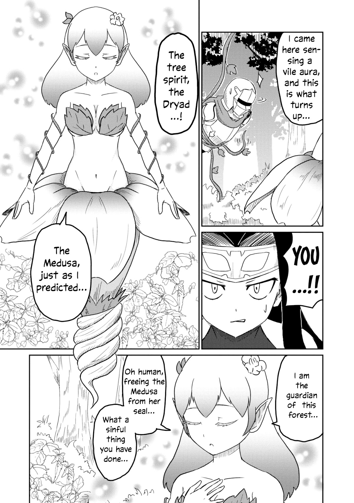 Kono Healer Mendokusai Chapter 23 page 4 - Chapter 23: Dryad