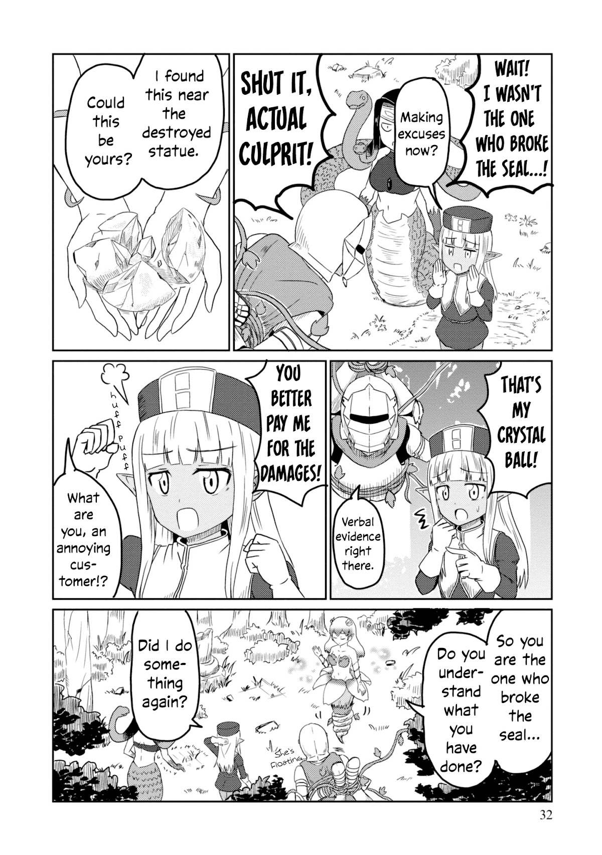 Kono Healer Mendokusai Chapter 23 page 5 - Chapter 23: Dryad