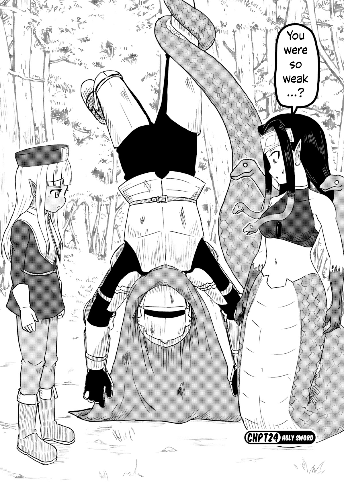 Kono Healer Mendokusai Chapter 24 page 3 - Chapter 24: Holy Sword