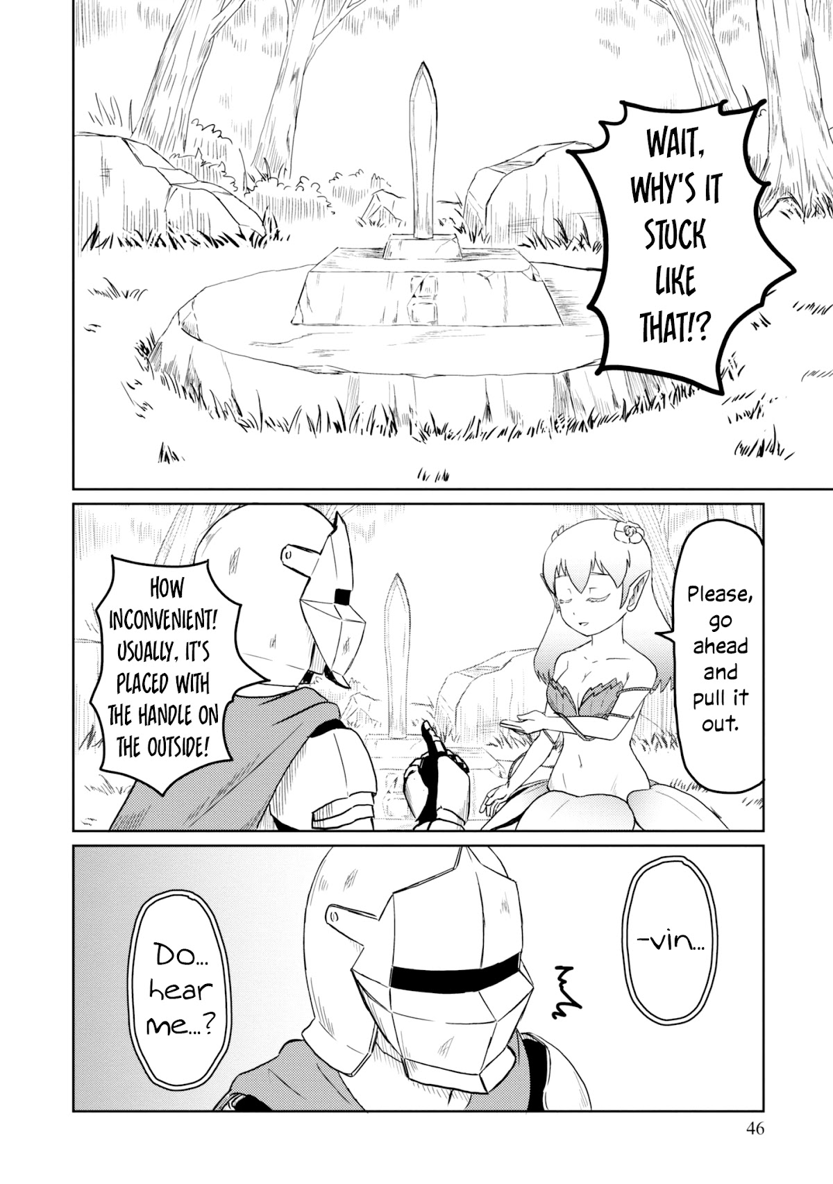 Kono Healer Mendokusai Chapter 24 page 7 - Chapter 24: Holy Sword