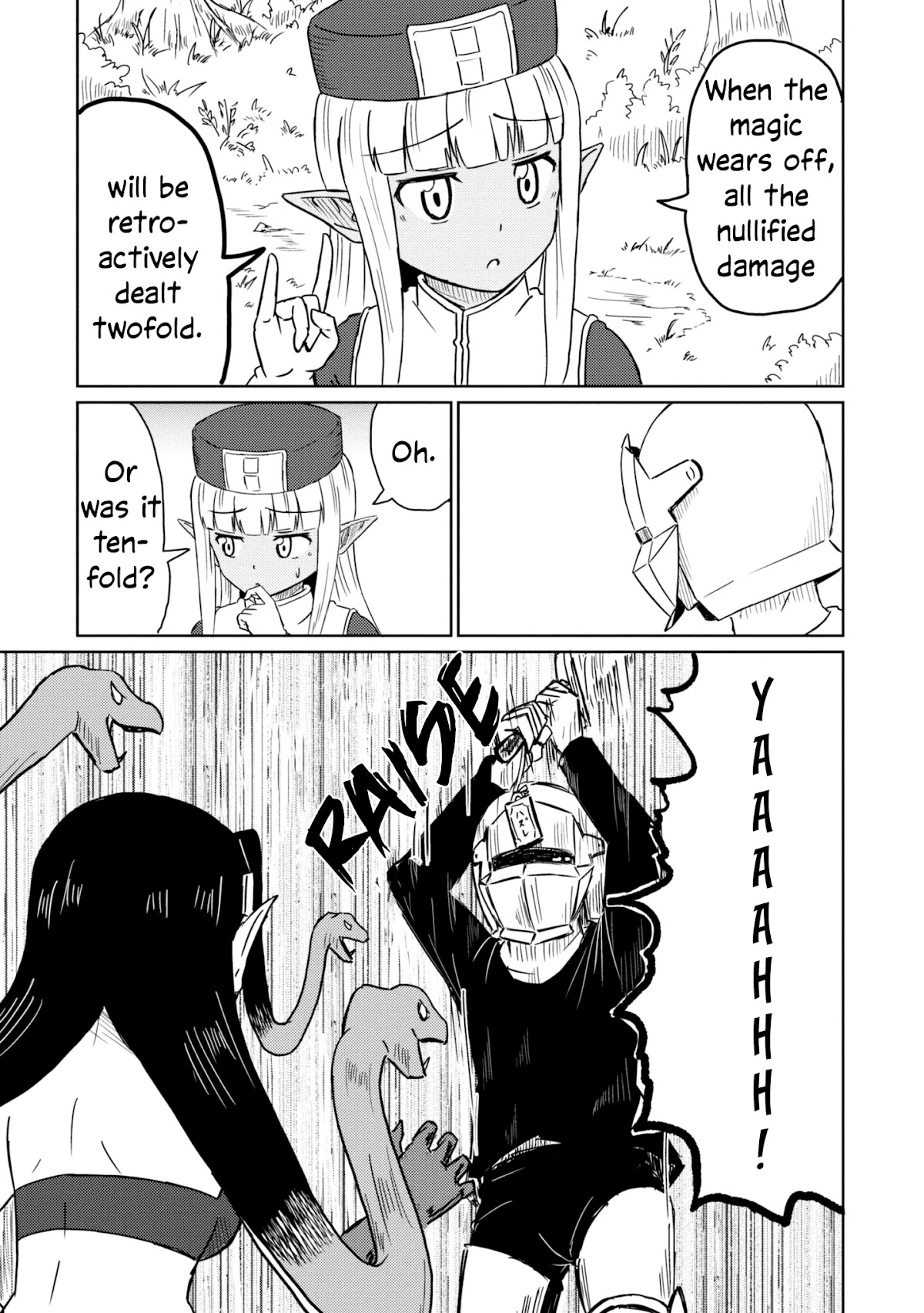 Kono Healer Mendokusai Chapter 25 page 12 - Chapter 25: Defense Magic