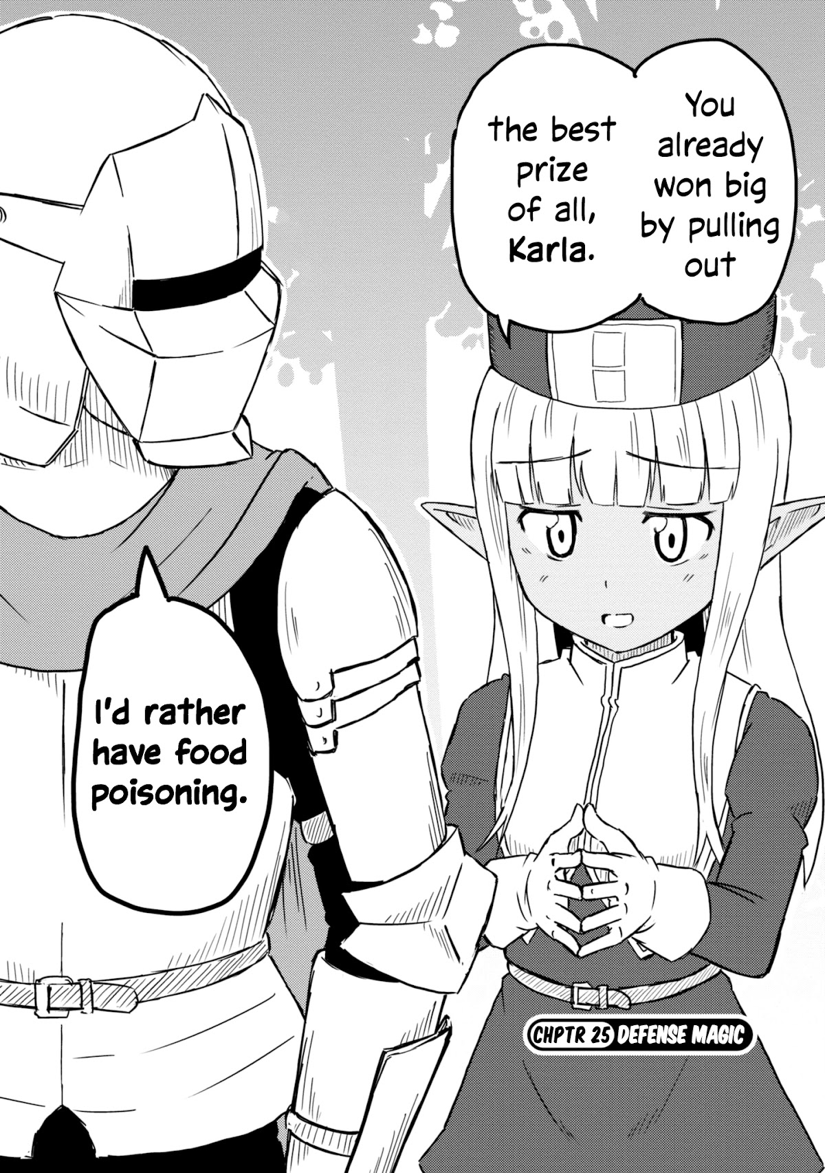 Kono Healer Mendokusai Chapter 25 page 3 - Chapter 25: Defense Magic