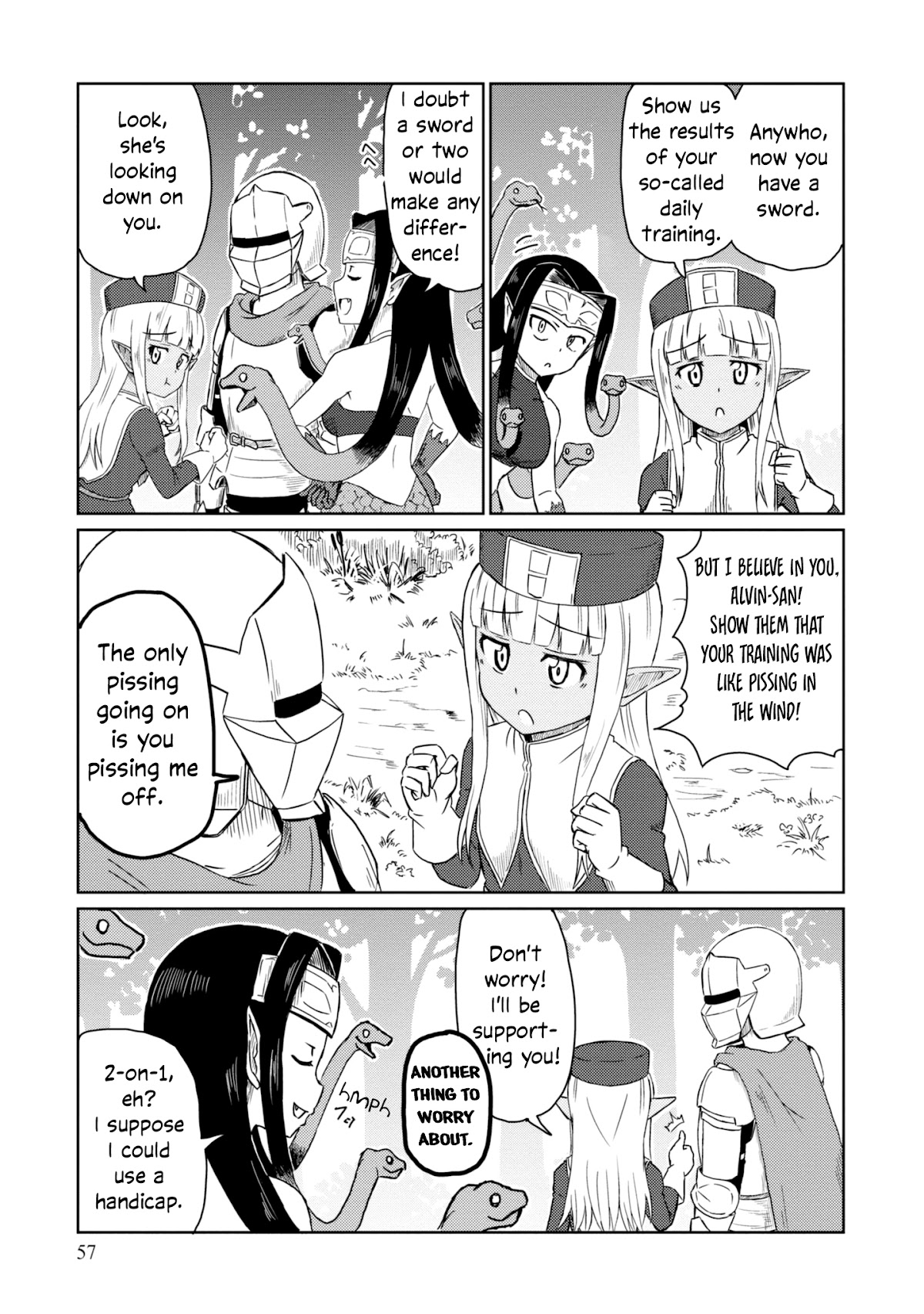 Kono Healer Mendokusai Chapter 25 page 4 - Chapter 25: Defense Magic