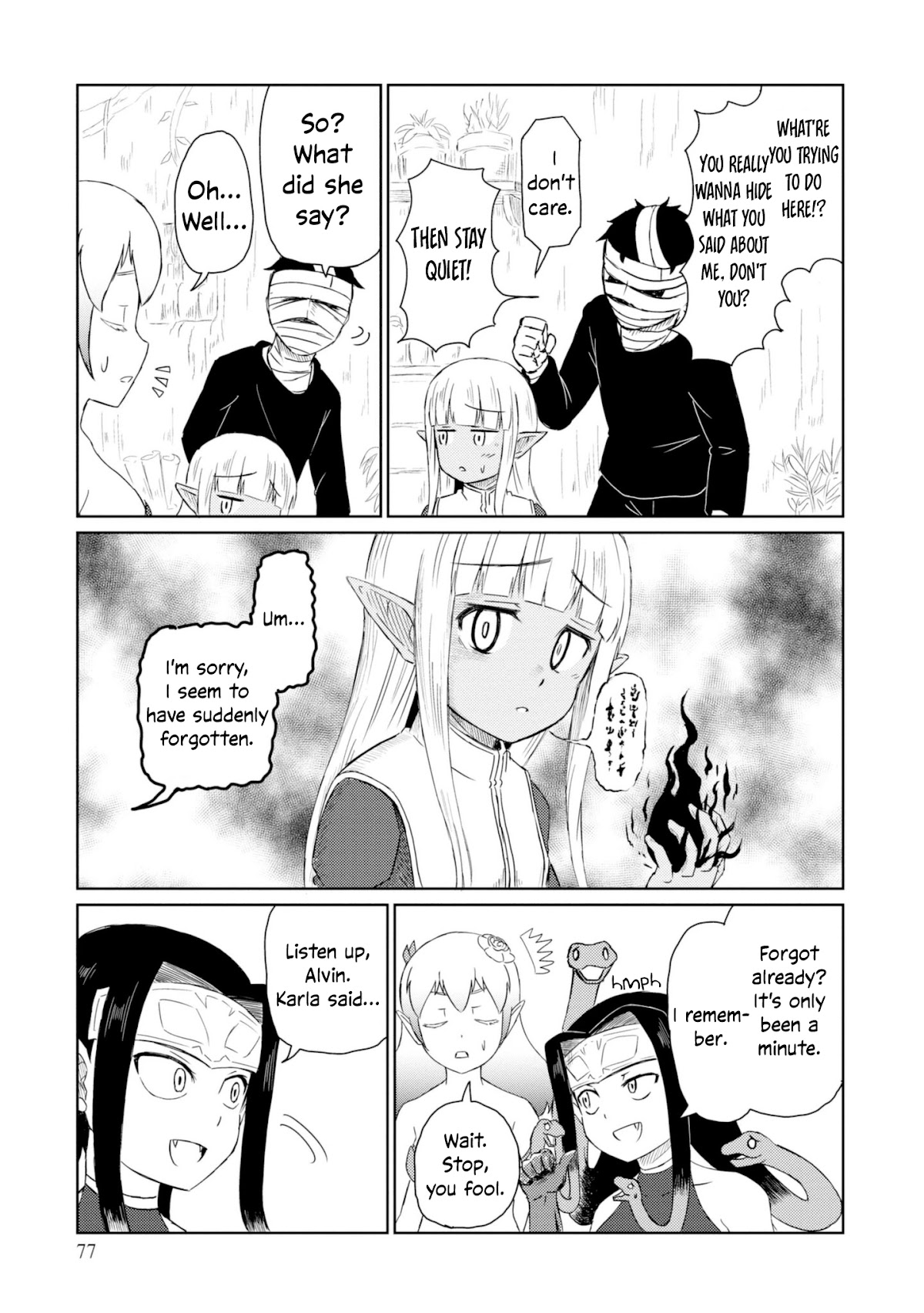 Kono Healer Mendokusai Chapter 26 page 10 - Chapter 26: Girls' Talk