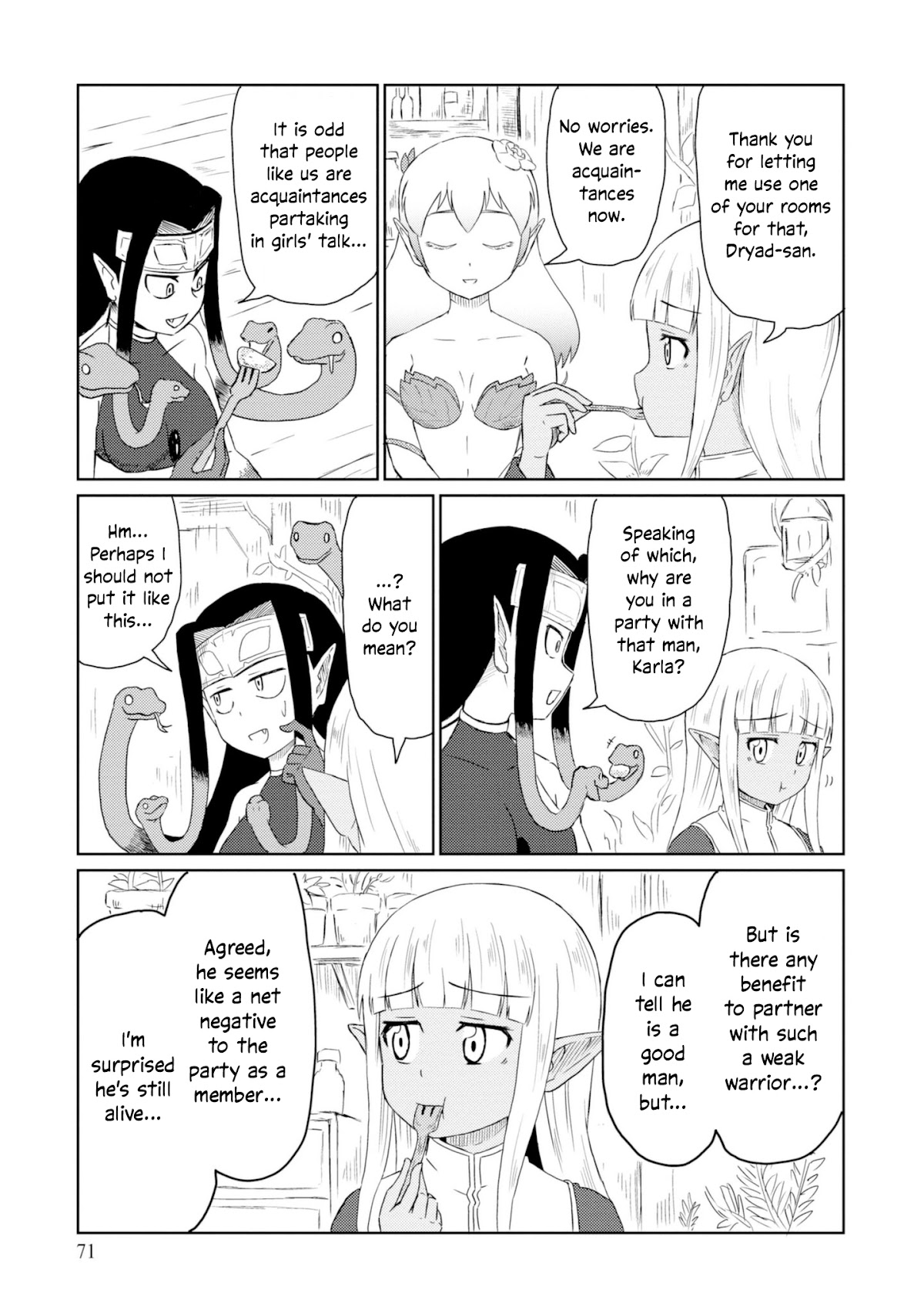 Kono Healer Mendokusai Chapter 26 page 4 - Chapter 26: Girls' Talk