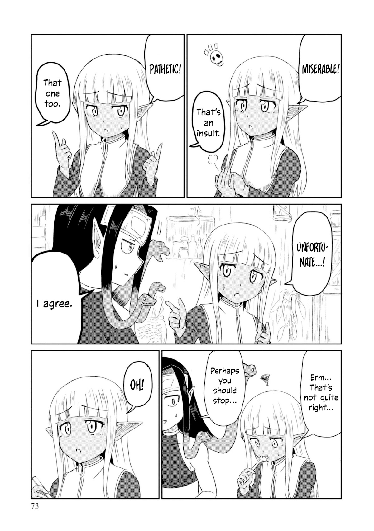 Kono Healer Mendokusai Chapter 26 page 6 - Chapter 26: Girls' Talk