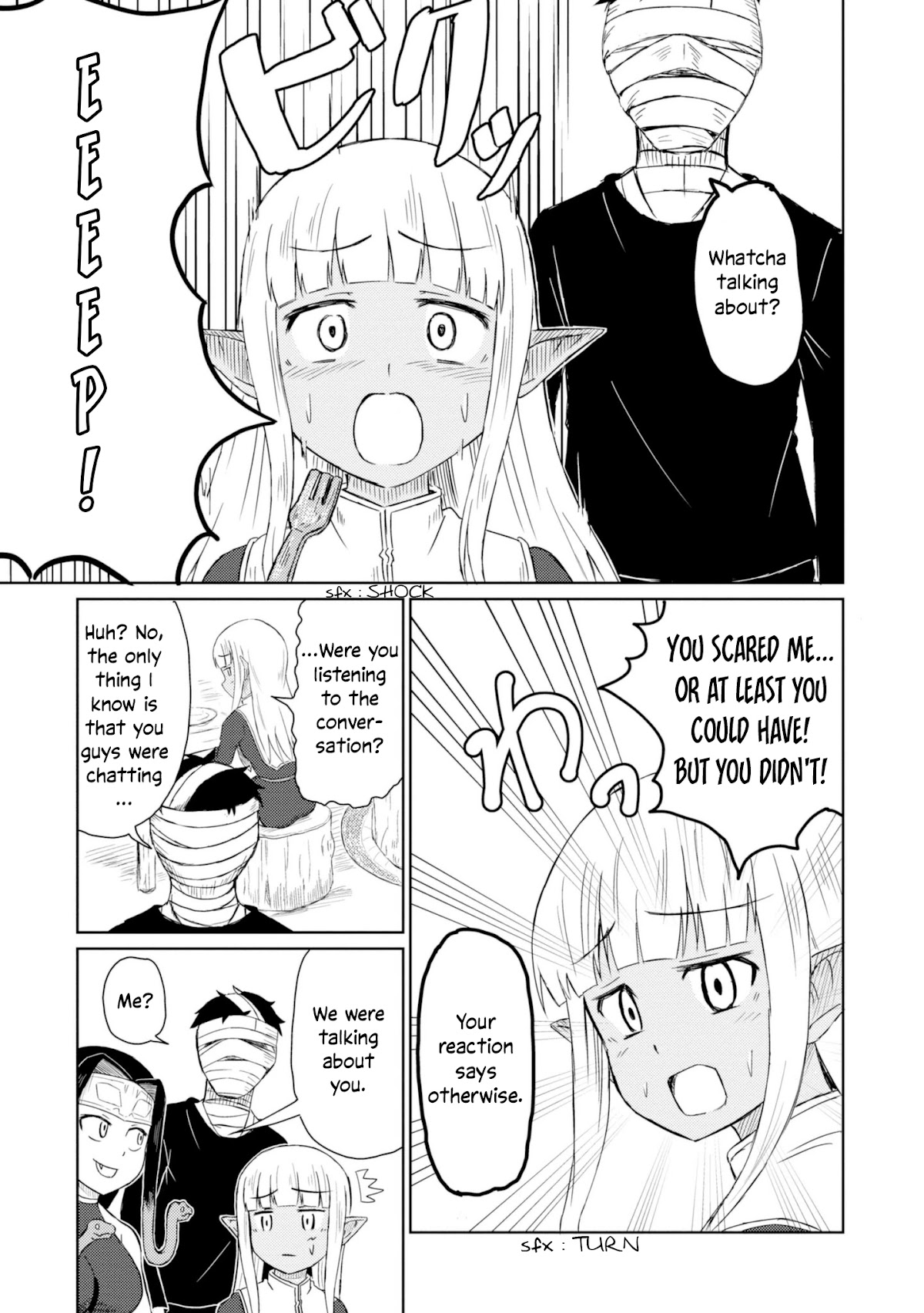 Kono Healer Mendokusai Chapter 26 page 8 - Chapter 26: Girls' Talk