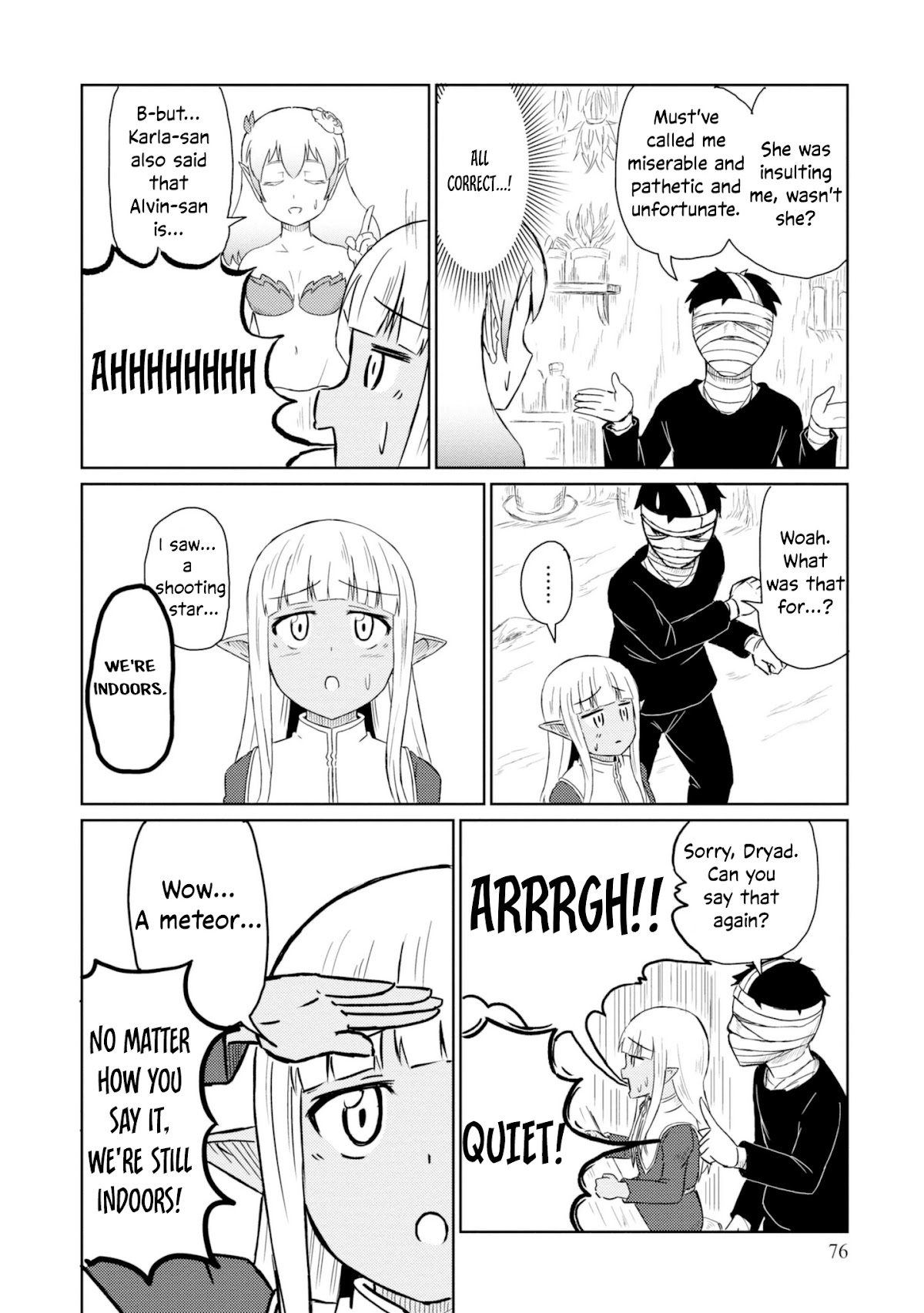 Kono Healer Mendokusai Chapter 26 page 9 - Chapter 26: Girls' Talk