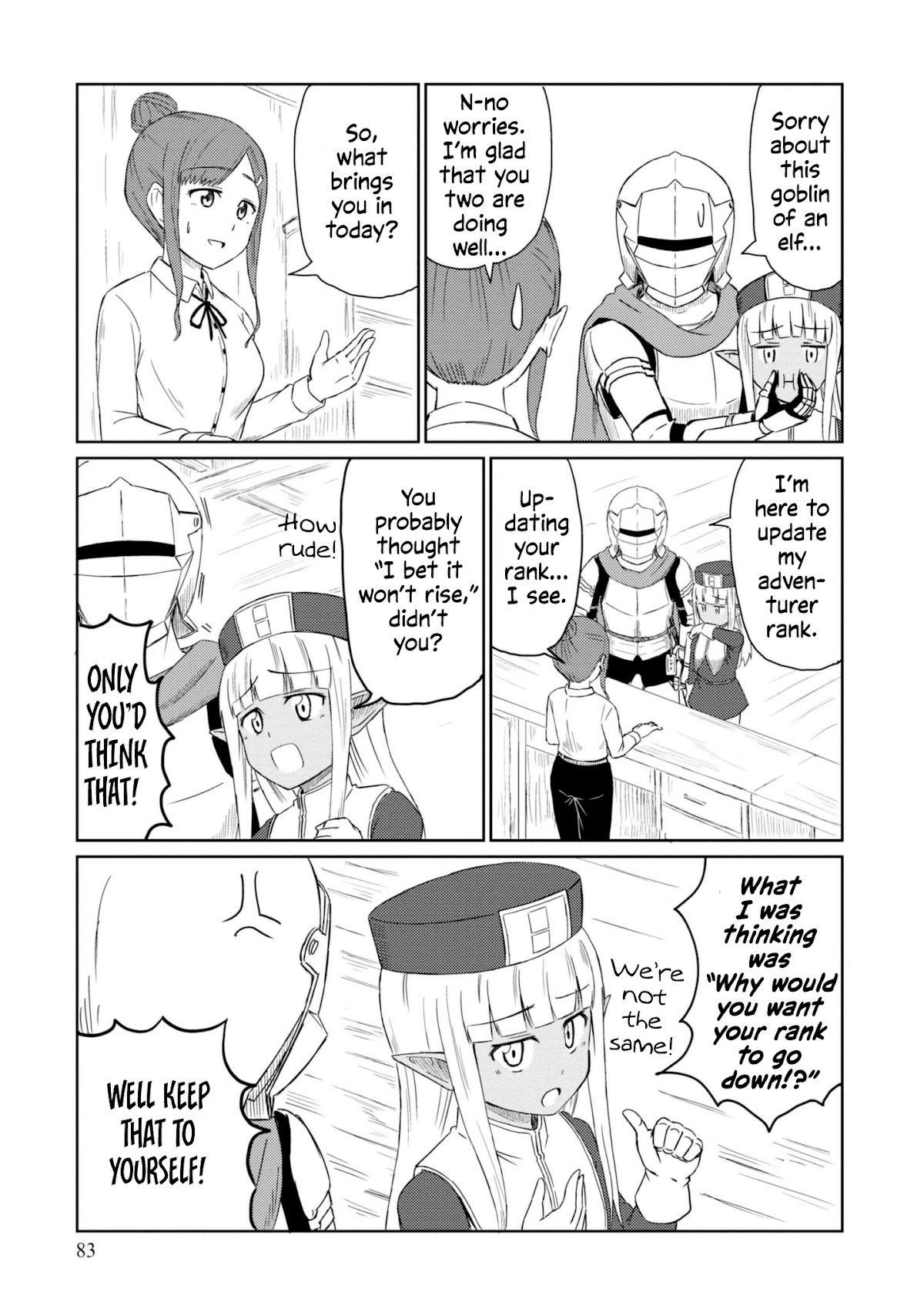 Kono Healer Mendokusai Chapter 27 page 4 - Chapter 27: Adventurer Rank