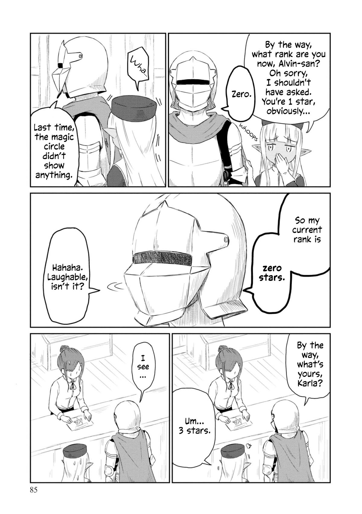 Kono Healer Mendokusai Chapter 27 page 6 - Chapter 27: Adventurer Rank