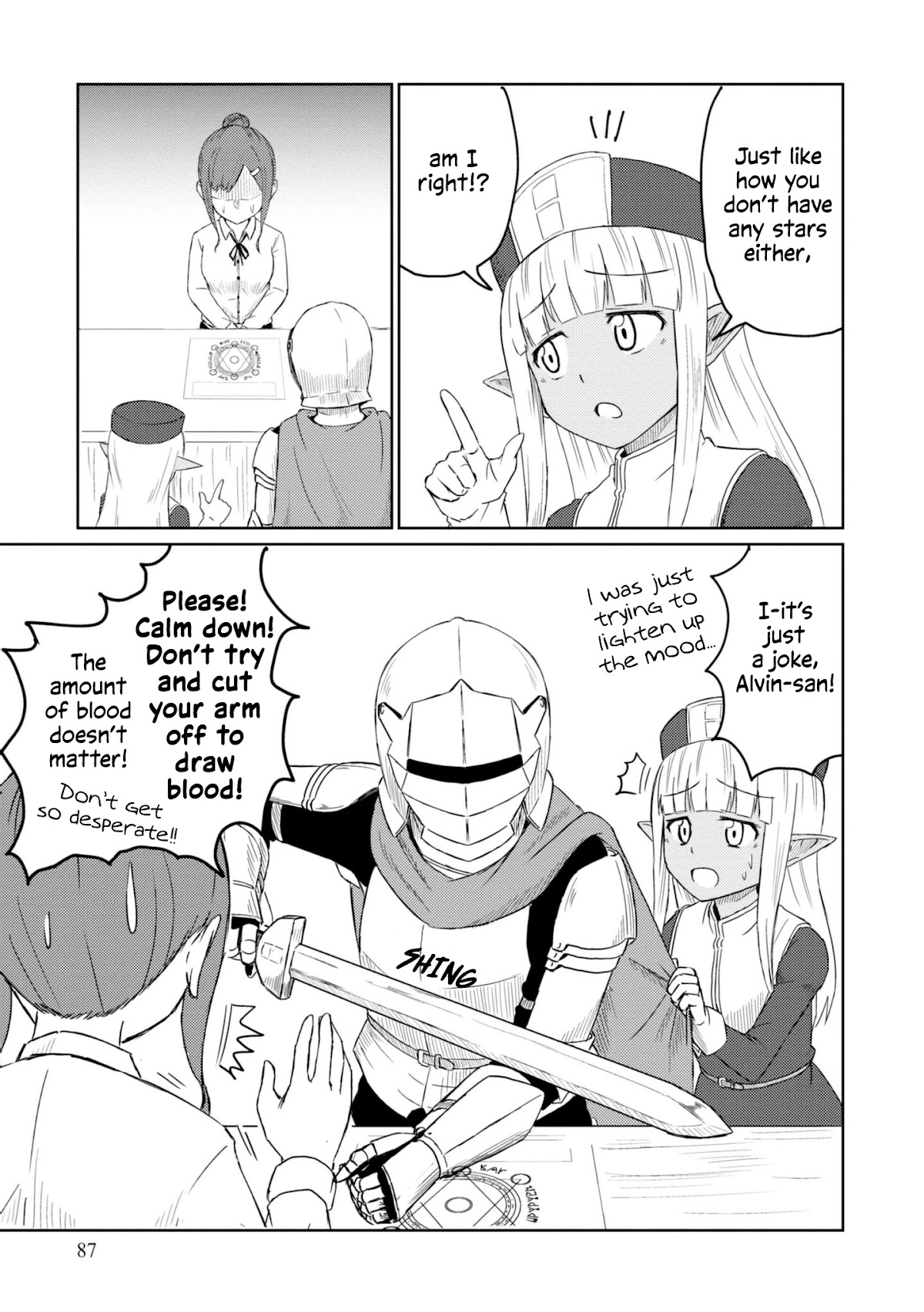 Kono Healer Mendokusai Chapter 27 page 8 - Chapter 27: Adventurer Rank