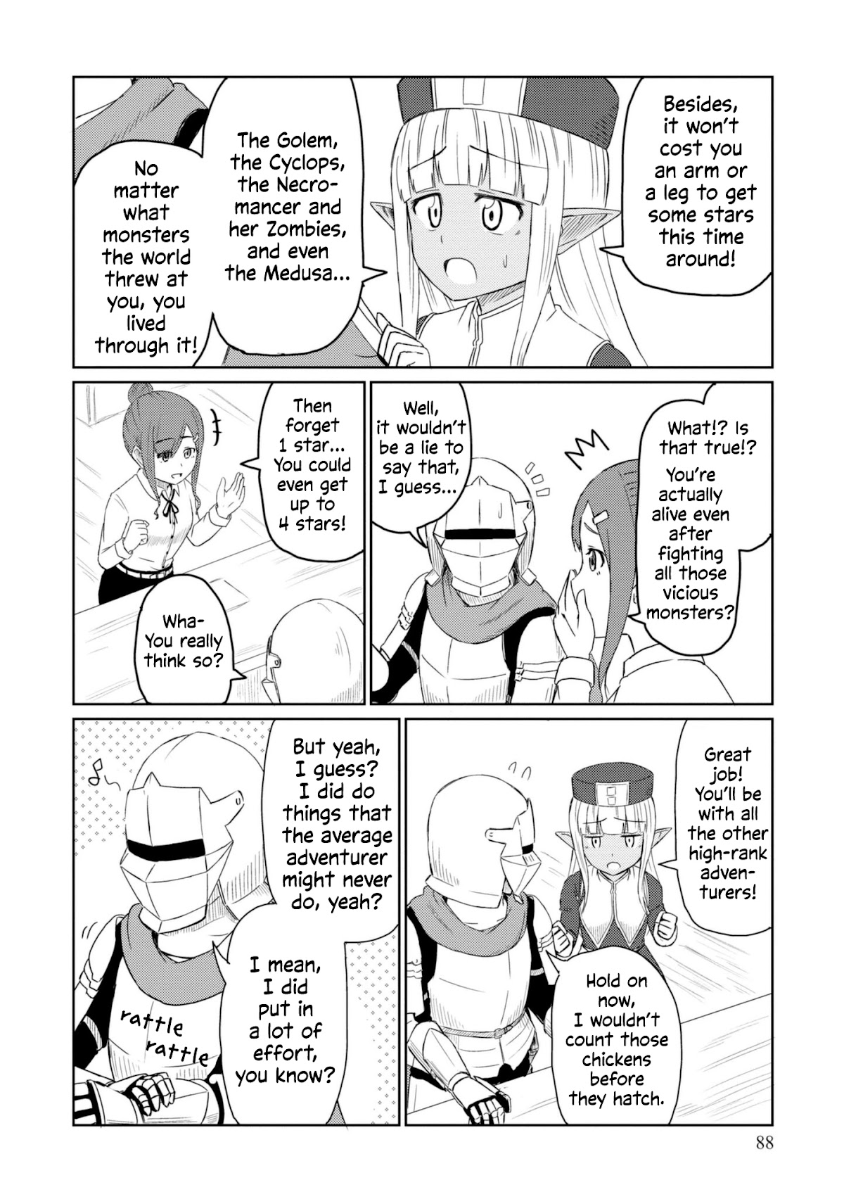Kono Healer Mendokusai Chapter 27 page 9 - Chapter 27: Adventurer Rank