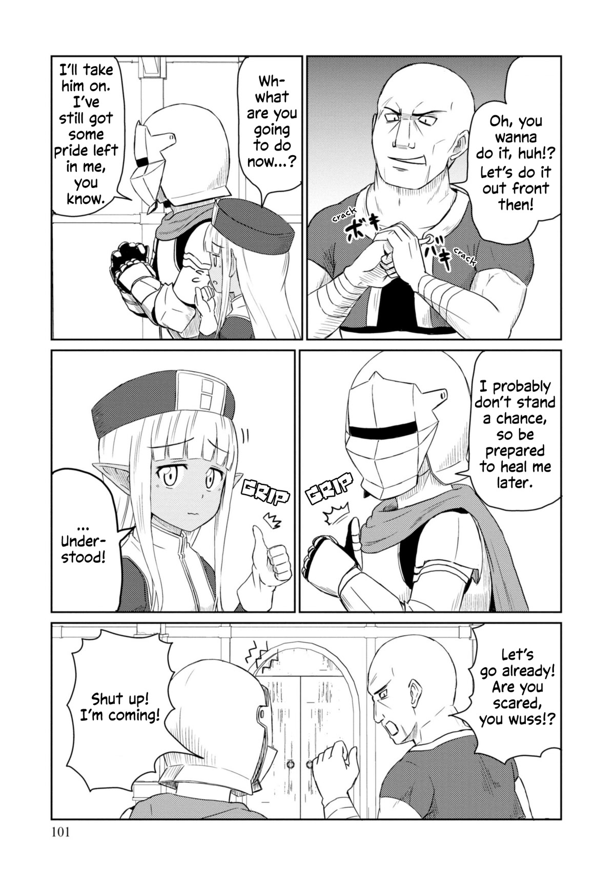 Kono Healer Mendokusai Chapter 28 page 10 - Chapter 28: Epithet