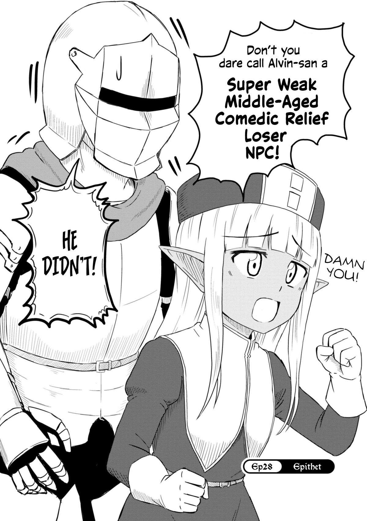 Kono Healer Mendokusai Chapter 28 page 3 - Chapter 28: Epithet