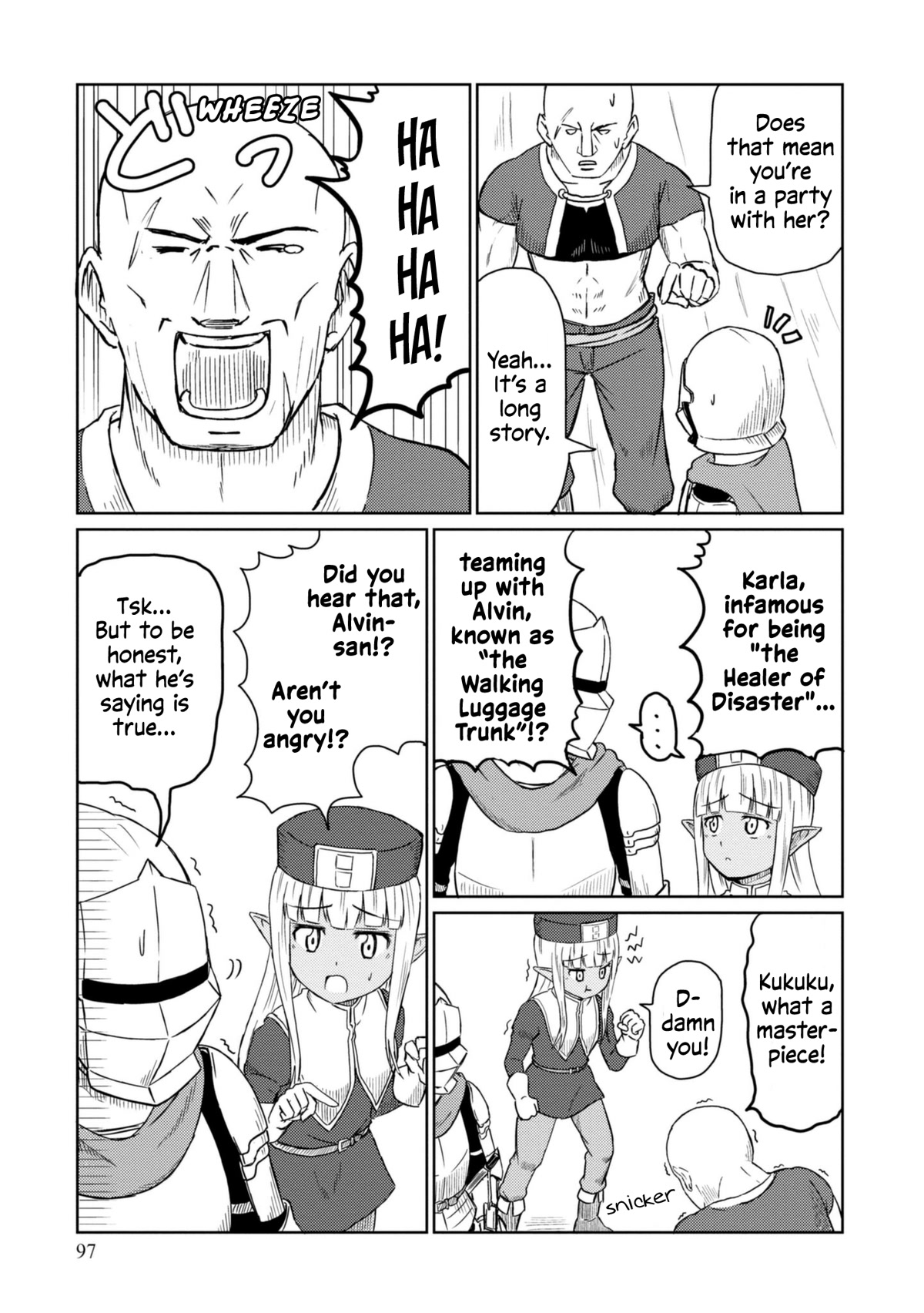 Kono Healer Mendokusai Chapter 28 page 6 - Chapter 28: Epithet