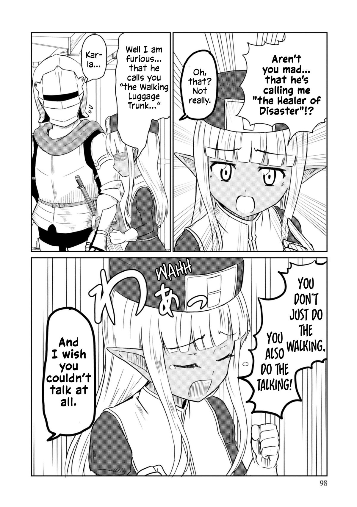 Kono Healer Mendokusai Chapter 28 page 7 - Chapter 28: Epithet
