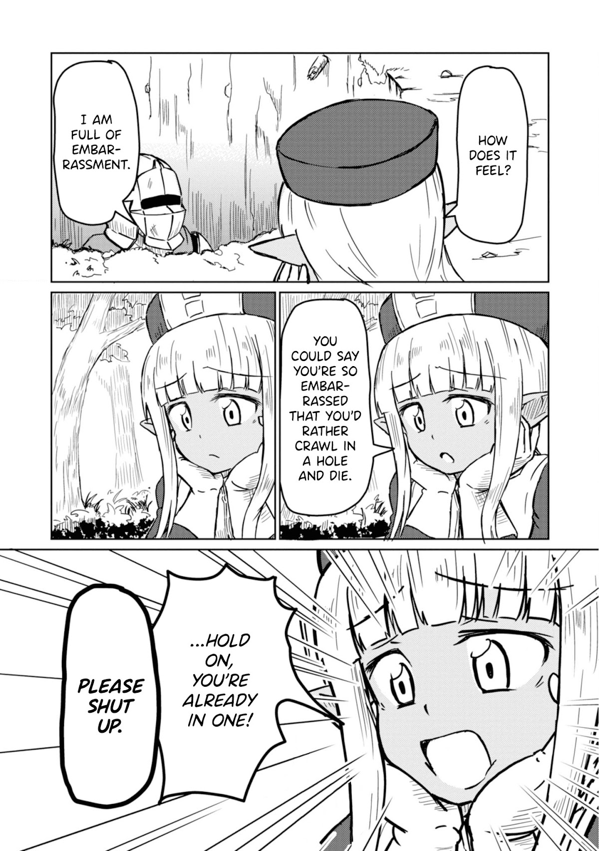Kono Healer Mendokusai Chapter 3 page 5 - Chapter 3: Goblin