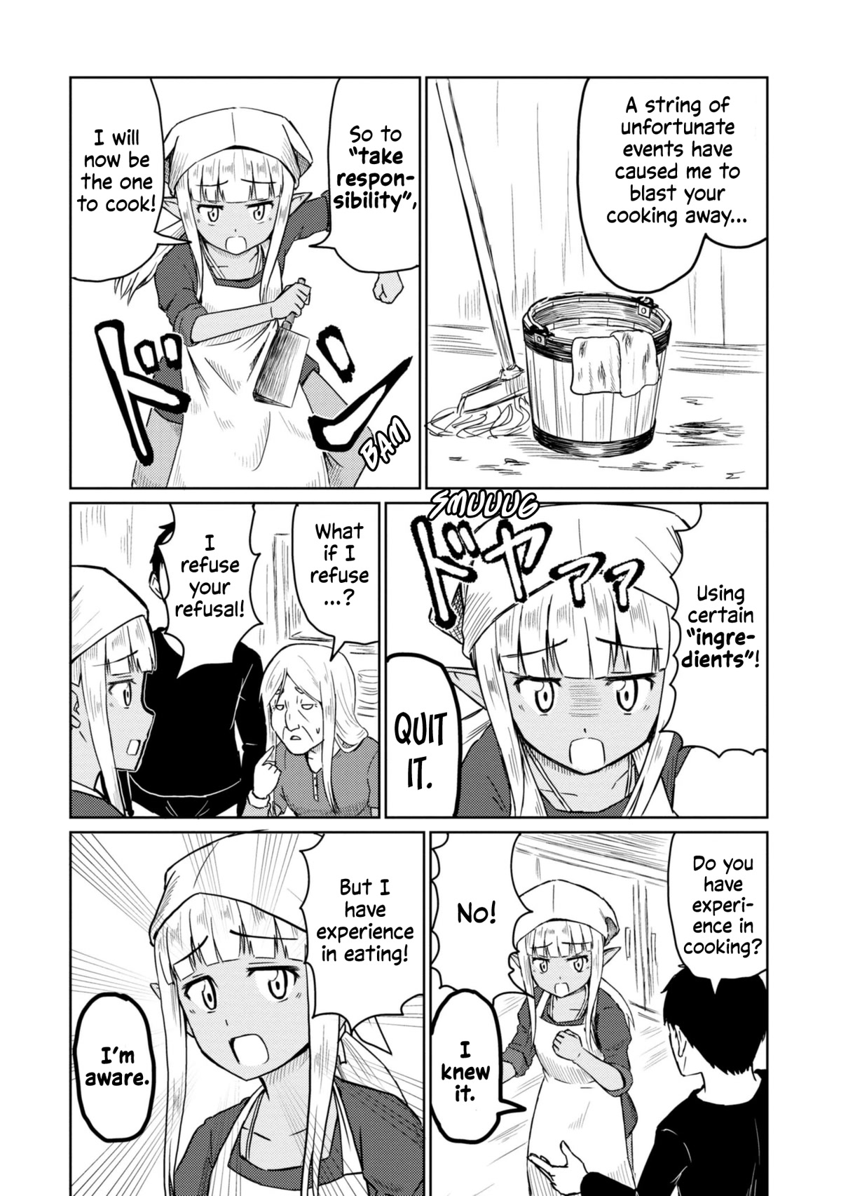Kono Healer Mendokusai Chapter 31 page 4 - Chapter 31: Cooking