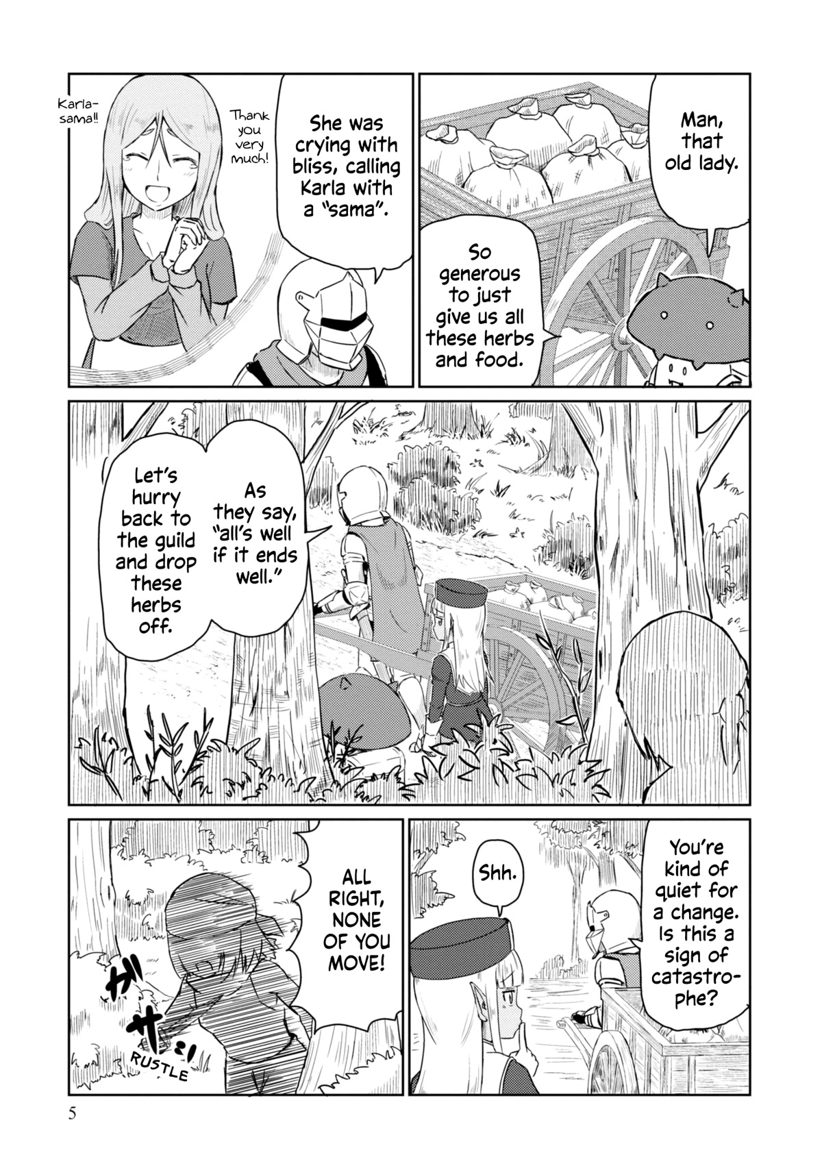 Kono Healer Mendokusai Chapter 32 page 2 - Chapter 32: Bandit