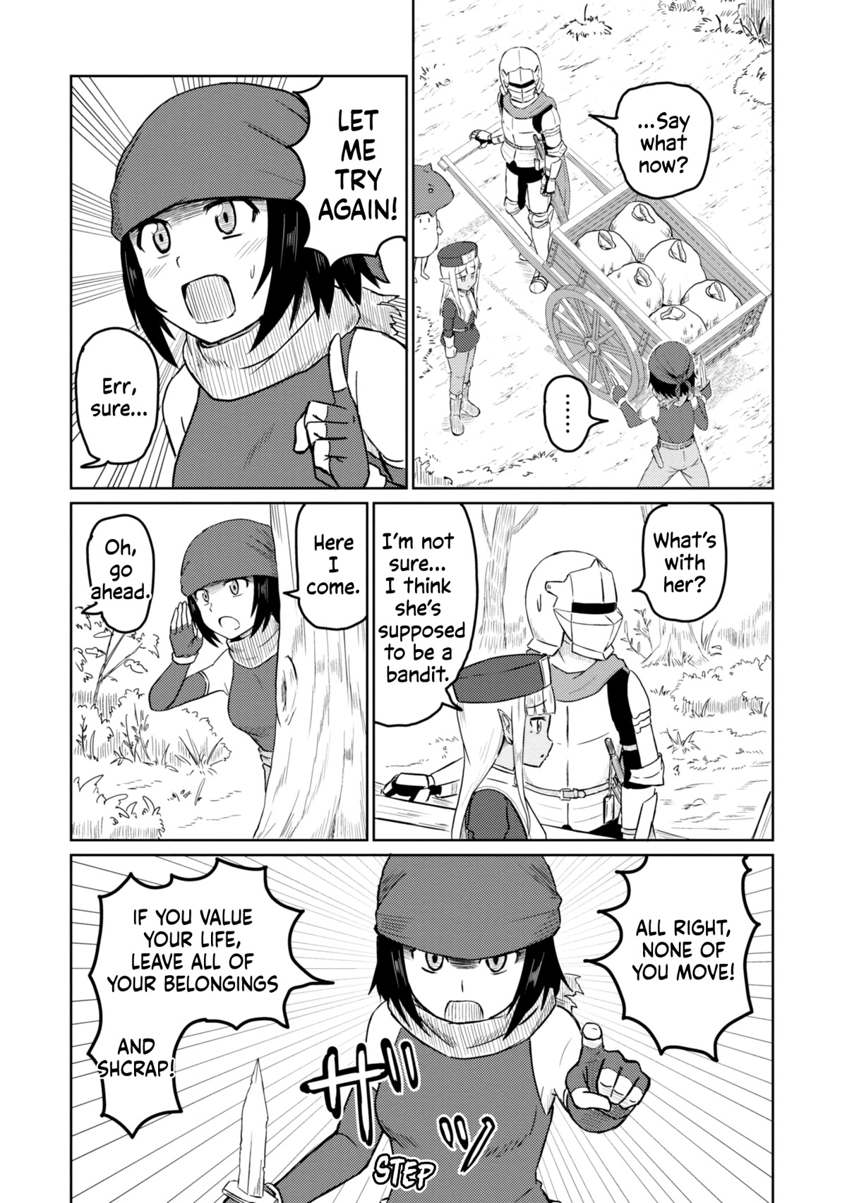 Kono Healer Mendokusai Chapter 32 page 4 - Chapter 32: Bandit