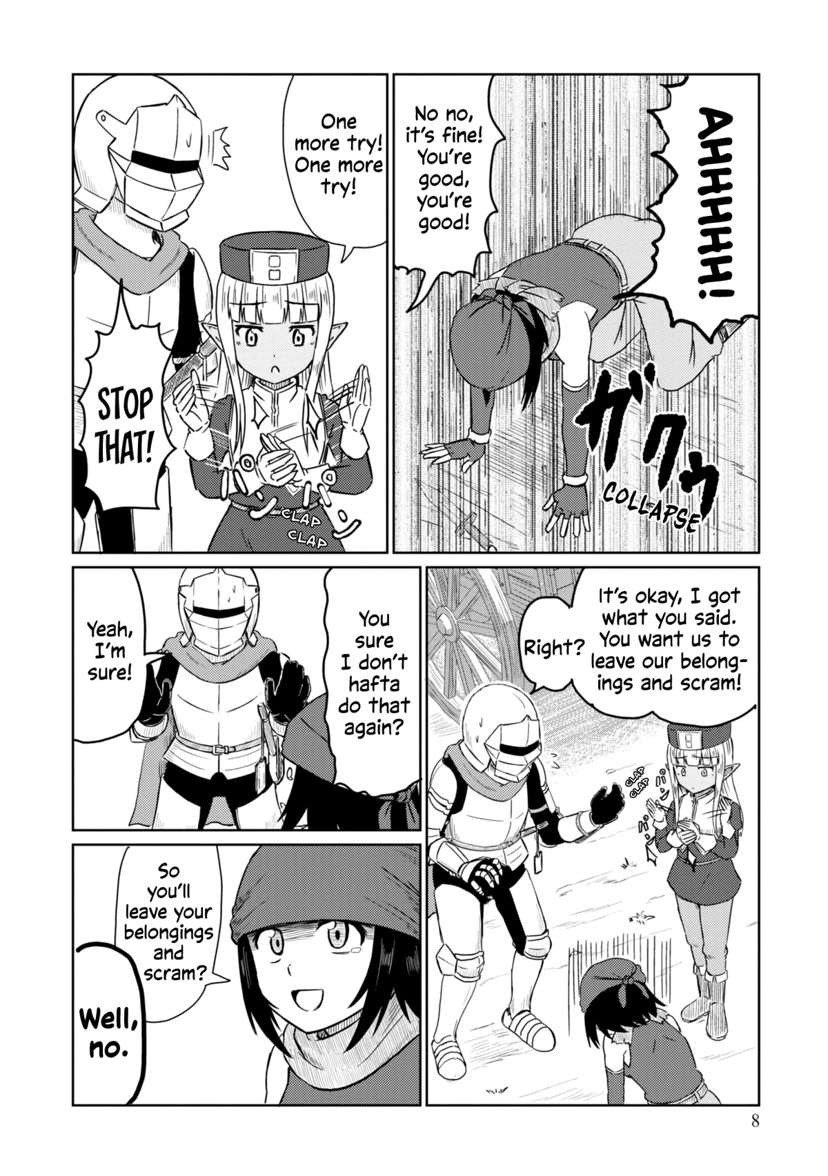 Kono Healer Mendokusai Chapter 32 page 5 - Chapter 32: Bandit