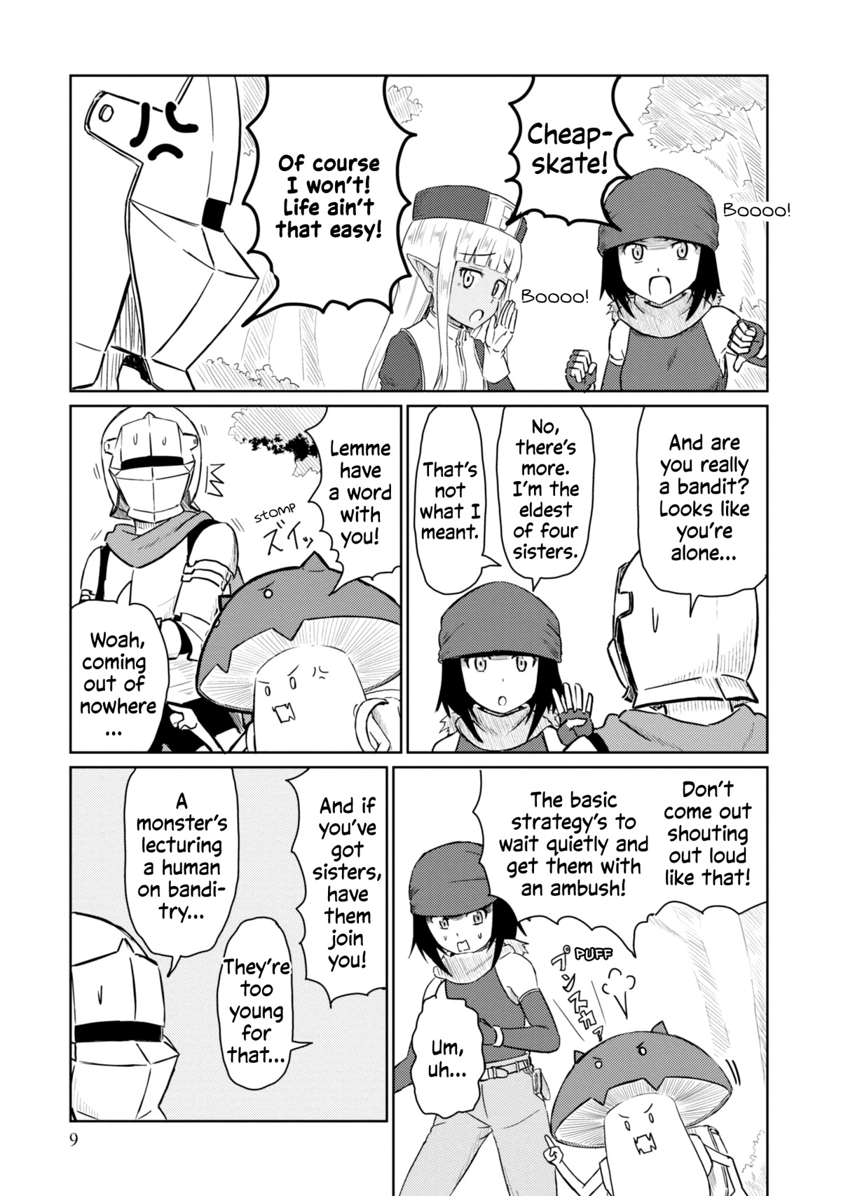 Kono Healer Mendokusai Chapter 32 page 6 - Chapter 32: Bandit
