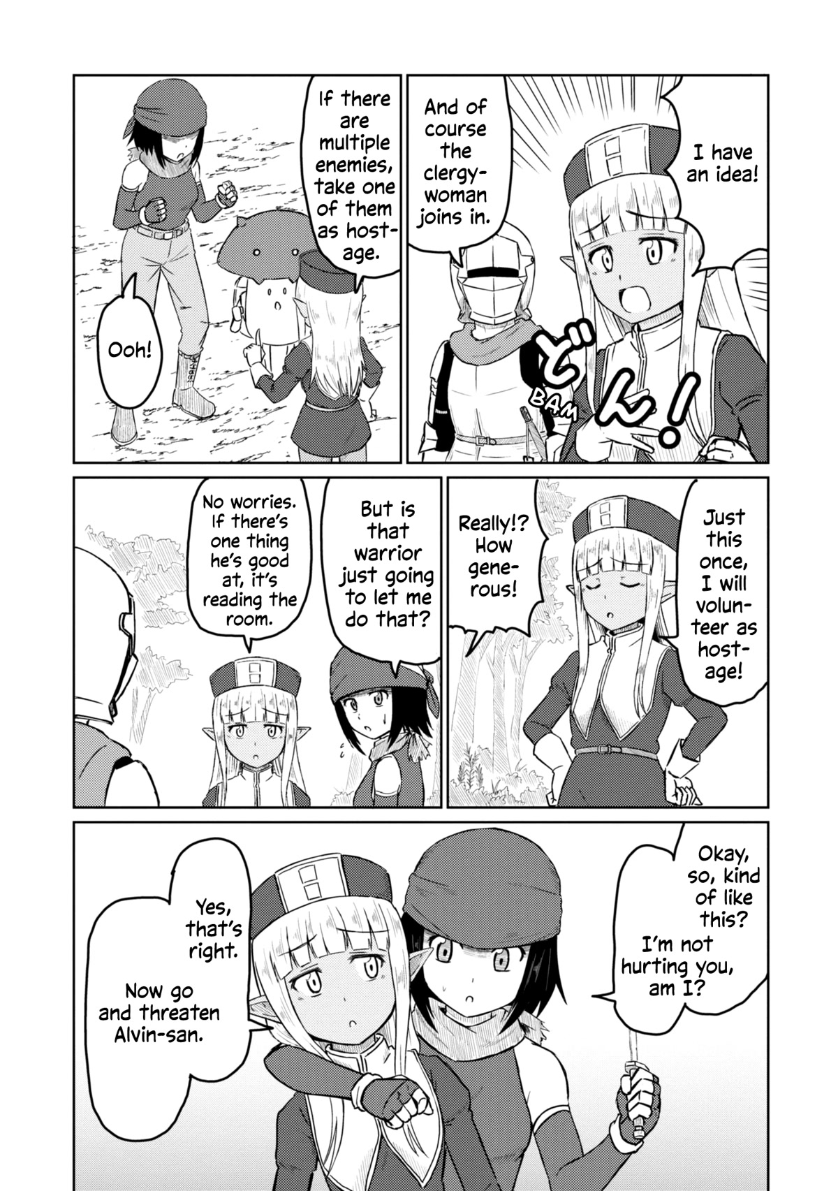 Kono Healer Mendokusai Chapter 32 page 7 - Chapter 32: Bandit