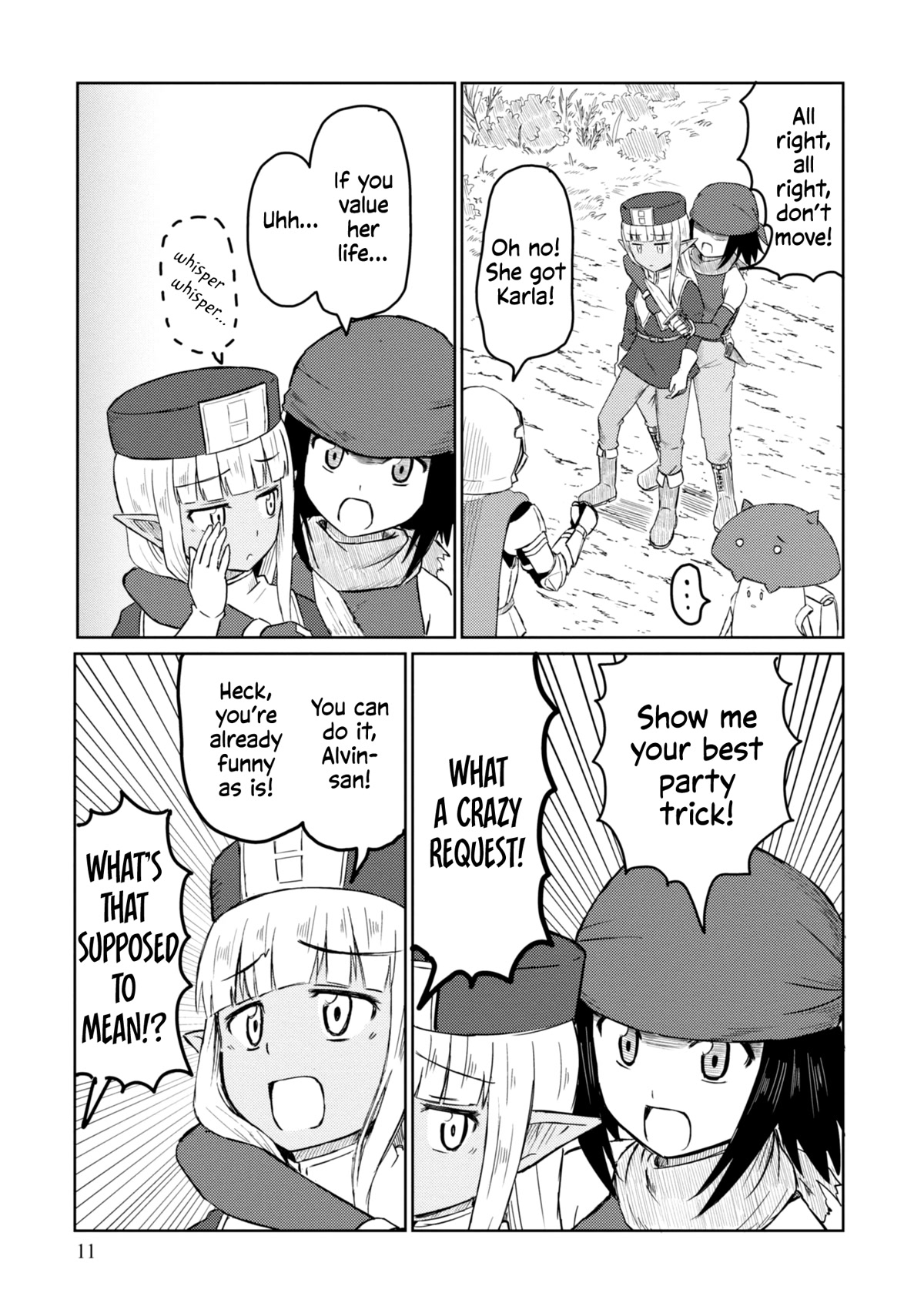 Kono Healer Mendokusai Chapter 32 page 8 - Chapter 32: Bandit