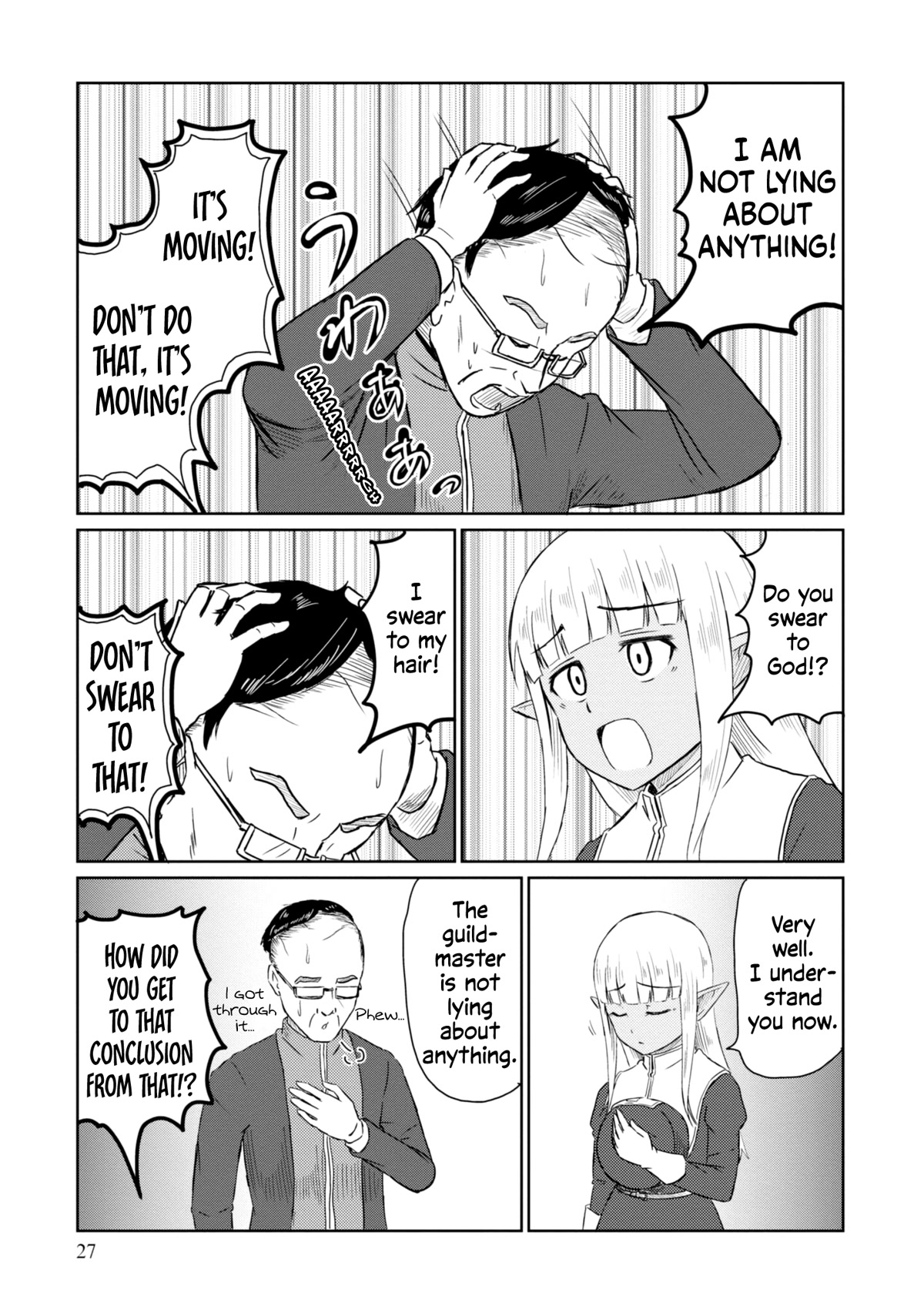 Kono Healer Mendokusai Chapter 33 page 12 - Chapter 33: Guildmaster