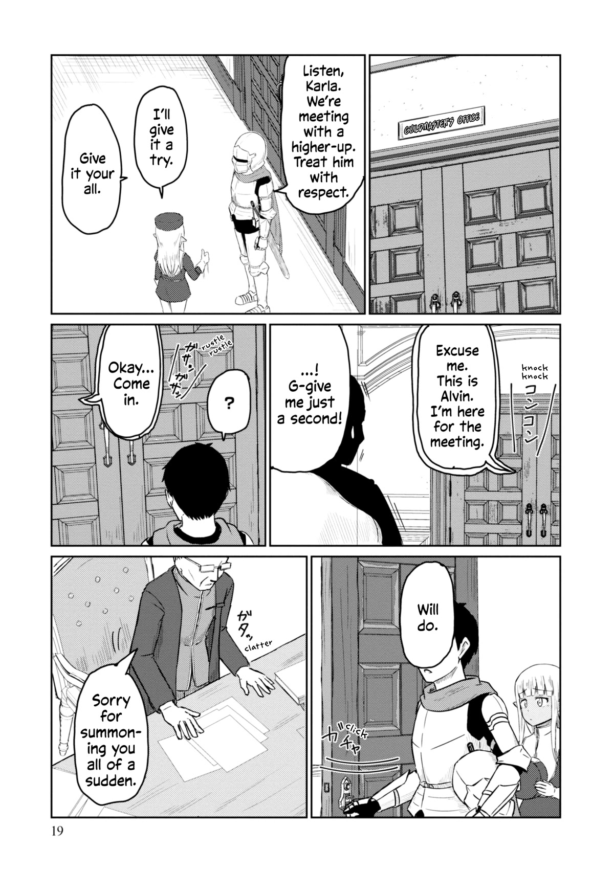 Kono Healer Mendokusai Chapter 33 page 4 - Chapter 33: Guildmaster