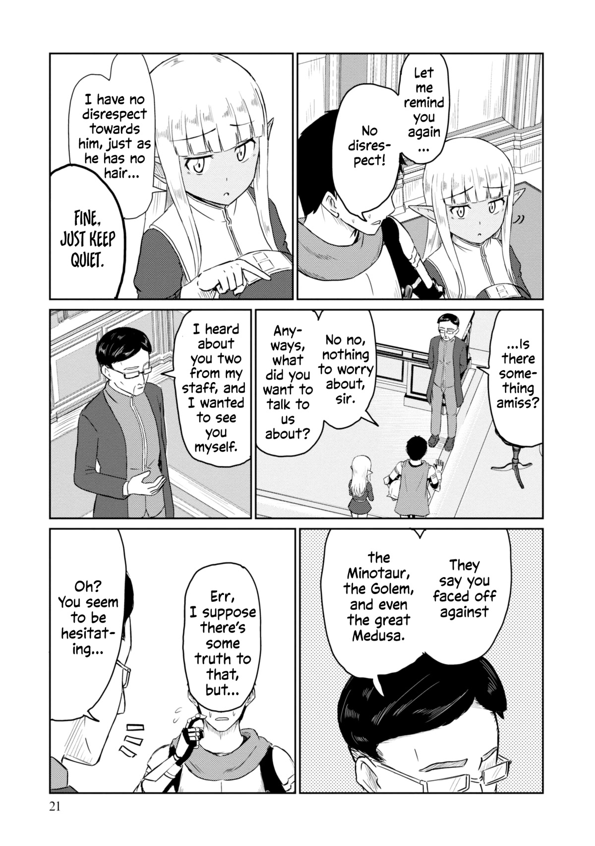 Kono Healer Mendokusai Chapter 33 page 6 - Chapter 33: Guildmaster