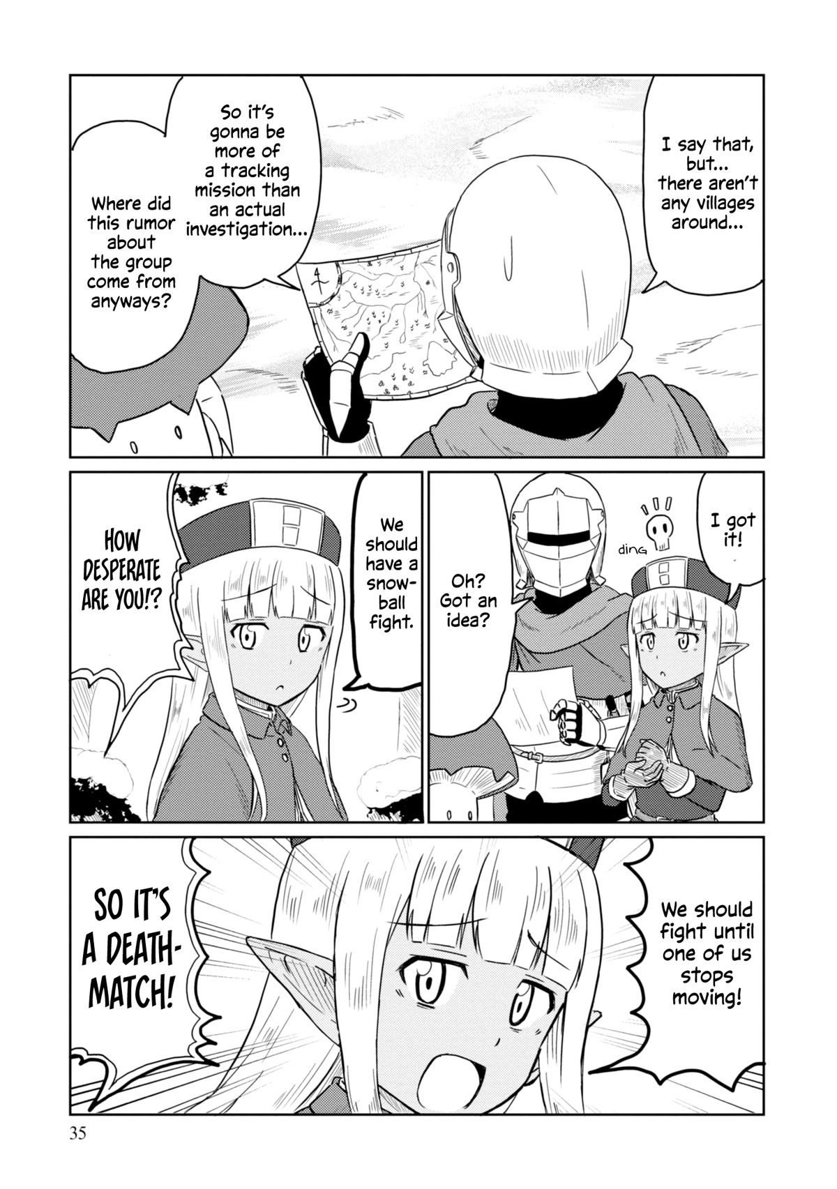 Kono Healer Mendokusai Chapter 34 page 6 - Chapter 34: Reconnaissance