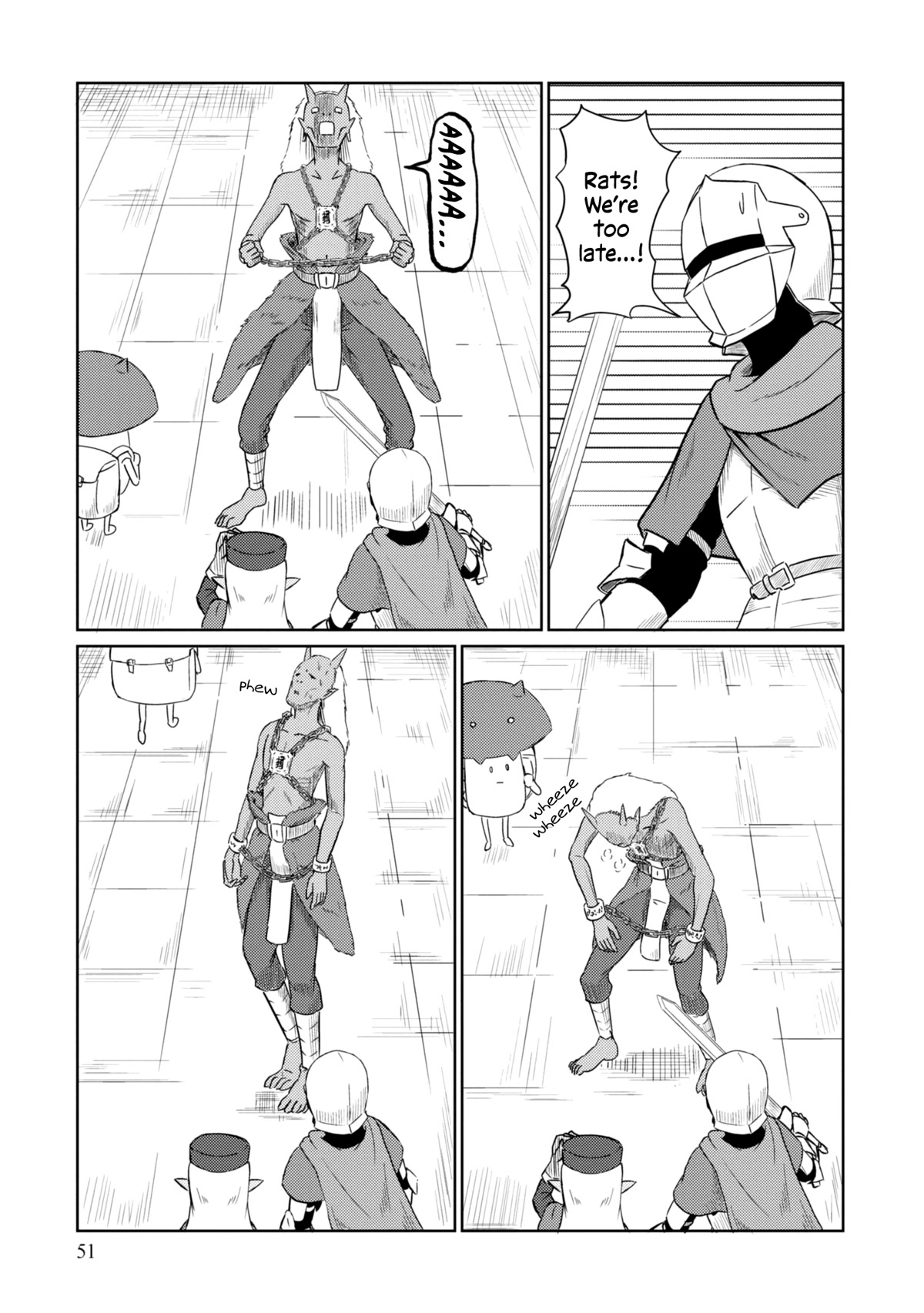 Kono Healer Mendokusai Chapter 35 page 10 - Chapter 35: Great Four