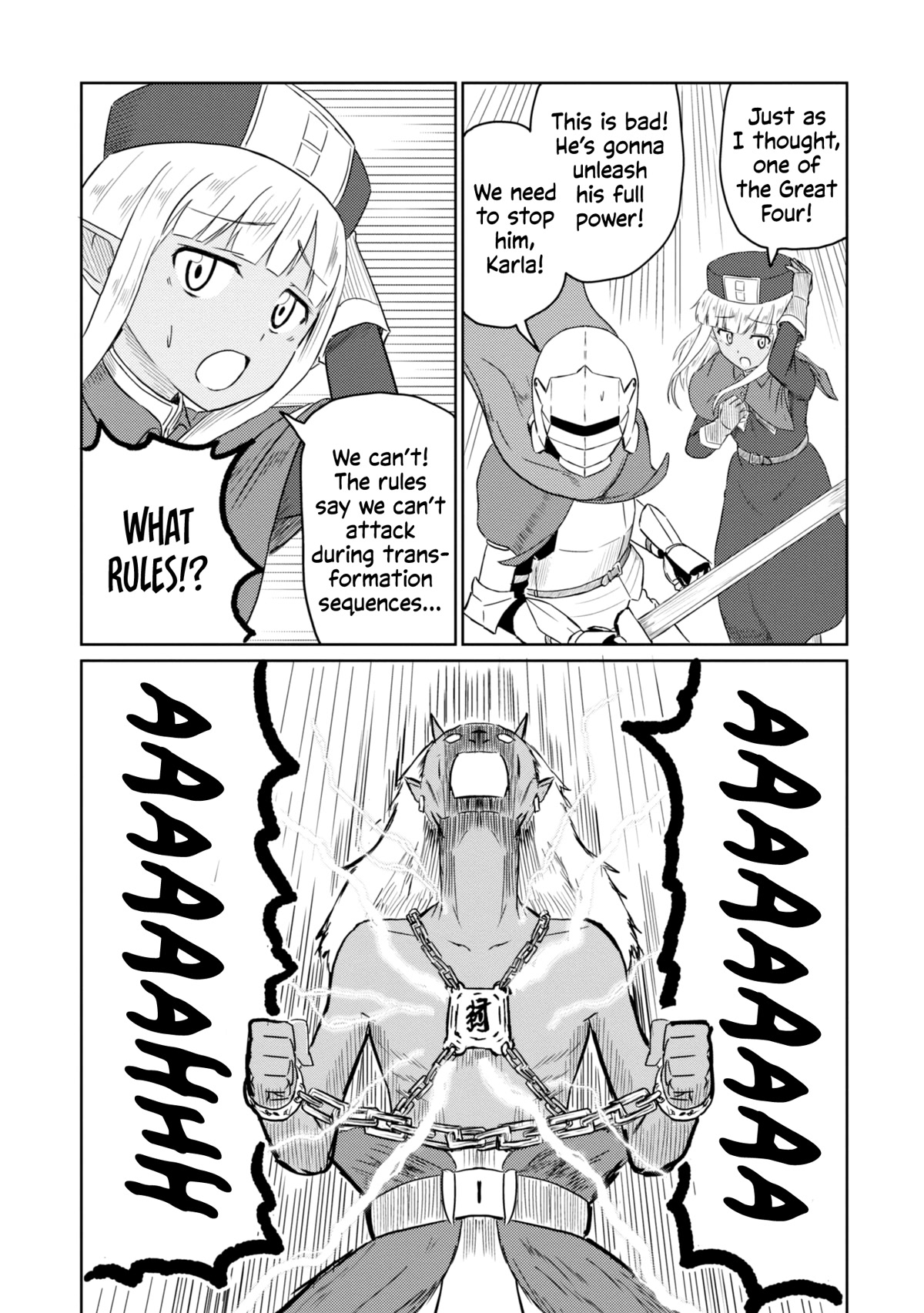 Kono Healer Mendokusai Chapter 35 page 9 - Chapter 35: Great Four