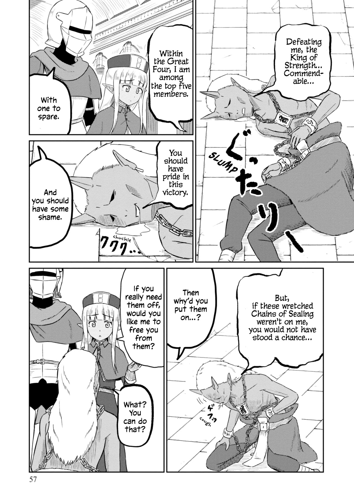 Kono Healer Mendokusai Chapter 36 page 2 - Chapter 36: King of Strength