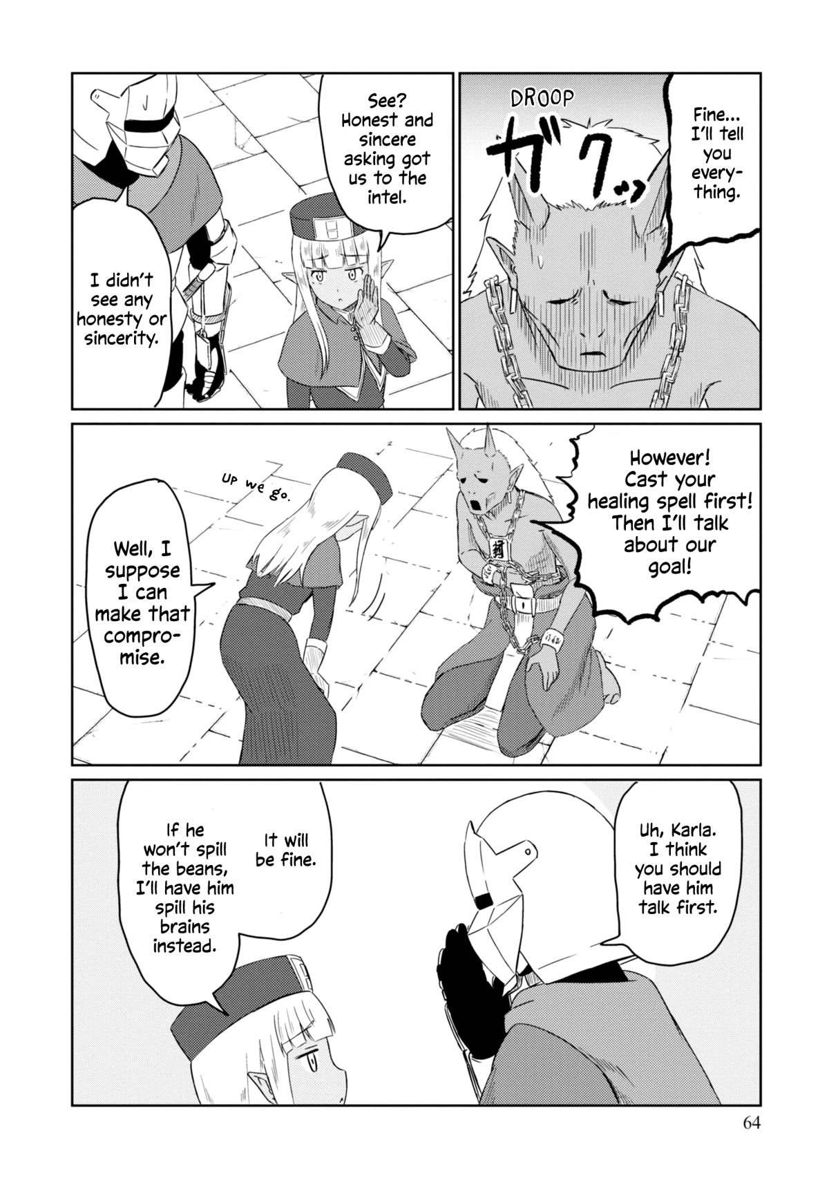 Kono Healer Mendokusai Chapter 36 page 9 - Chapter 36: King of Strength