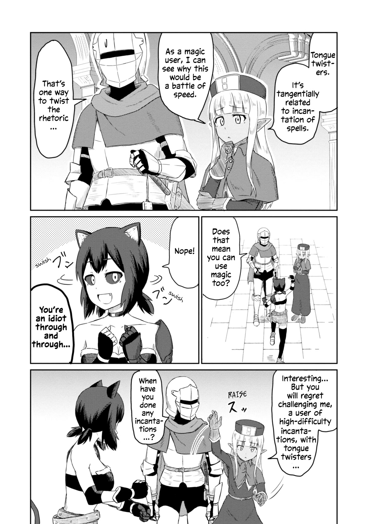 Kono Healer Mendokusai Chapter 38 page 4 - Chapter 38: Battle of Speed