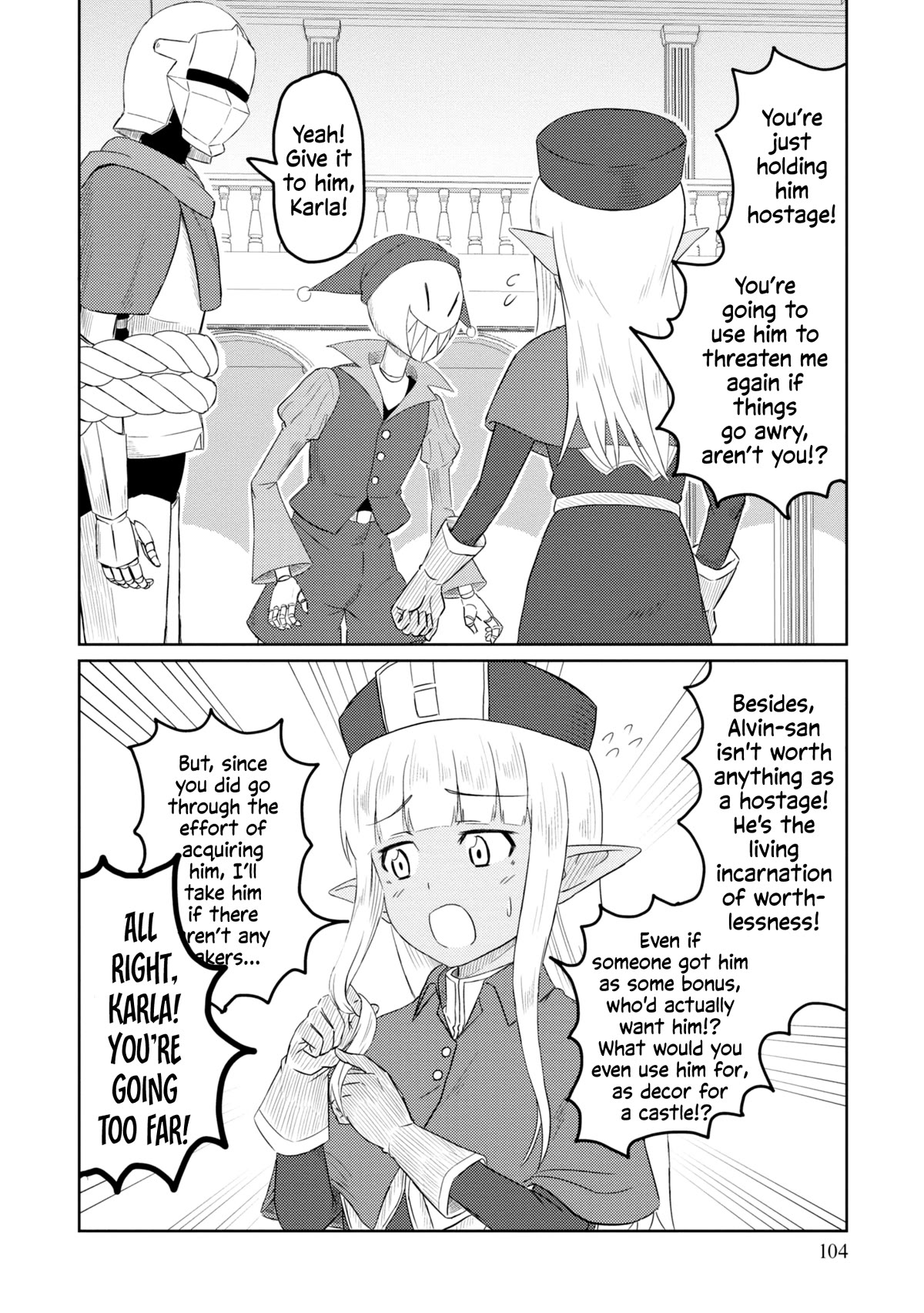 Kono Healer Mendokusai Chapter 39 page 11 - Chapter 39: The Scheming Jester