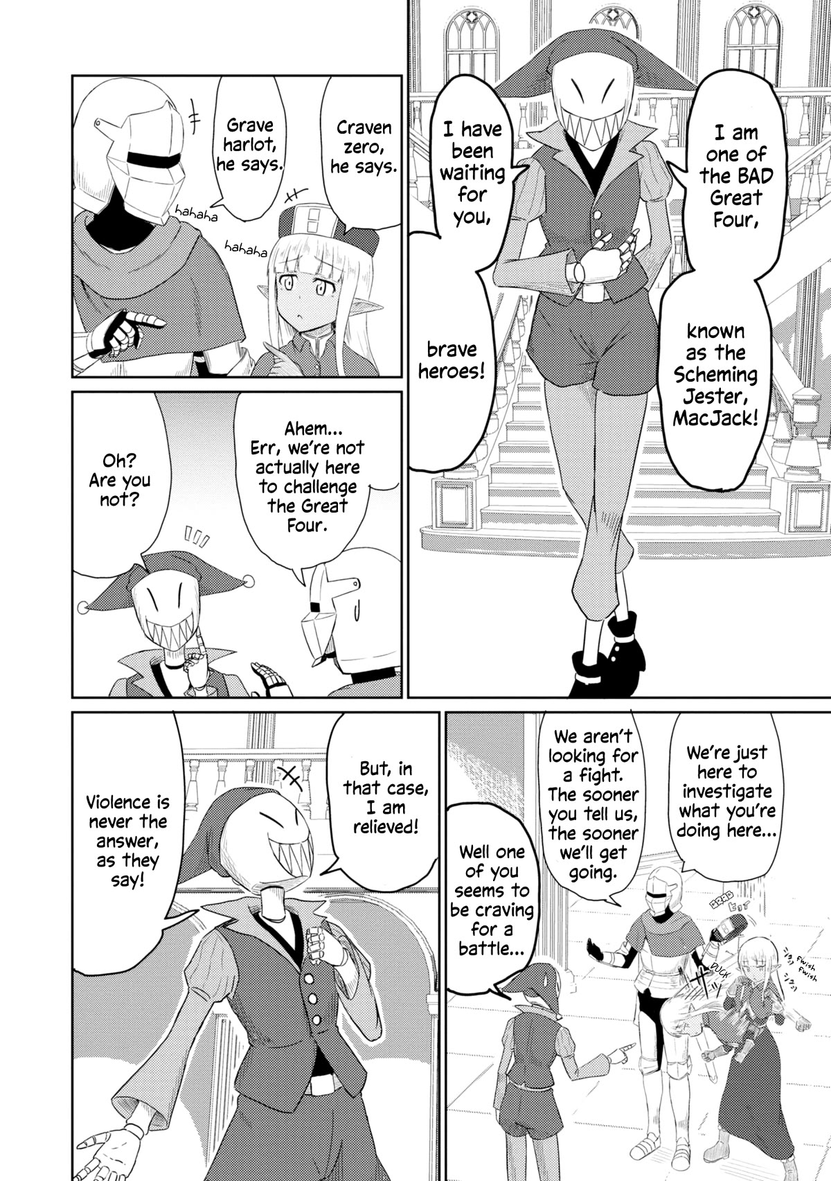 Kono Healer Mendokusai Chapter 39 page 5 - Chapter 39: The Scheming Jester