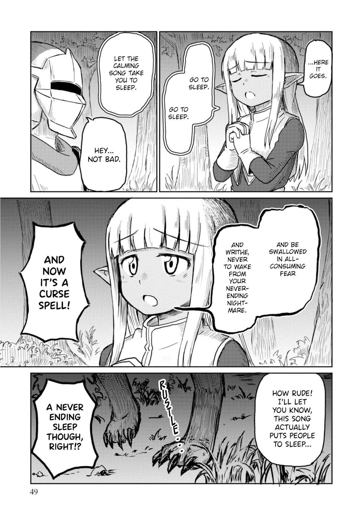 Kono Healer Mendokusai Chapter 4 page 10 - Chapter 4: Camping