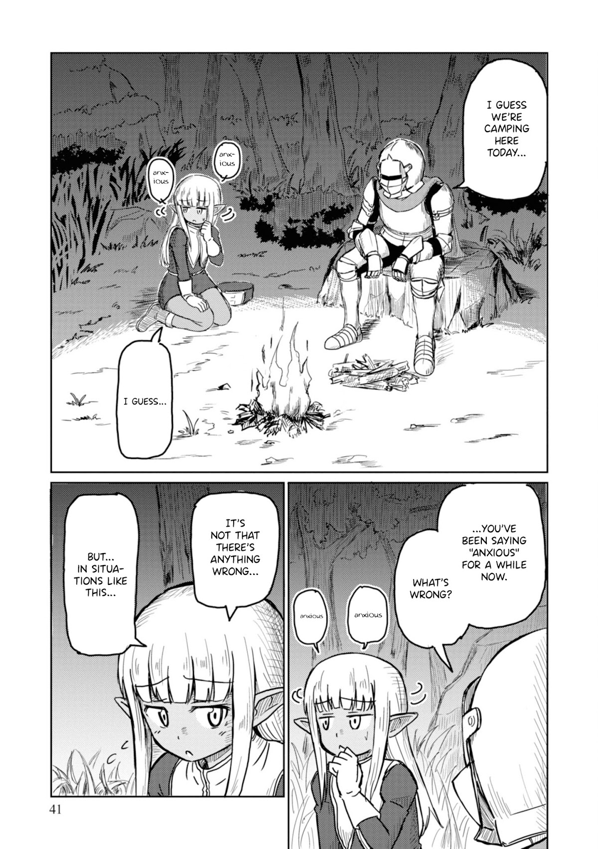 Kono Healer Mendokusai Chapter 4 page 2 - Chapter 4: Camping