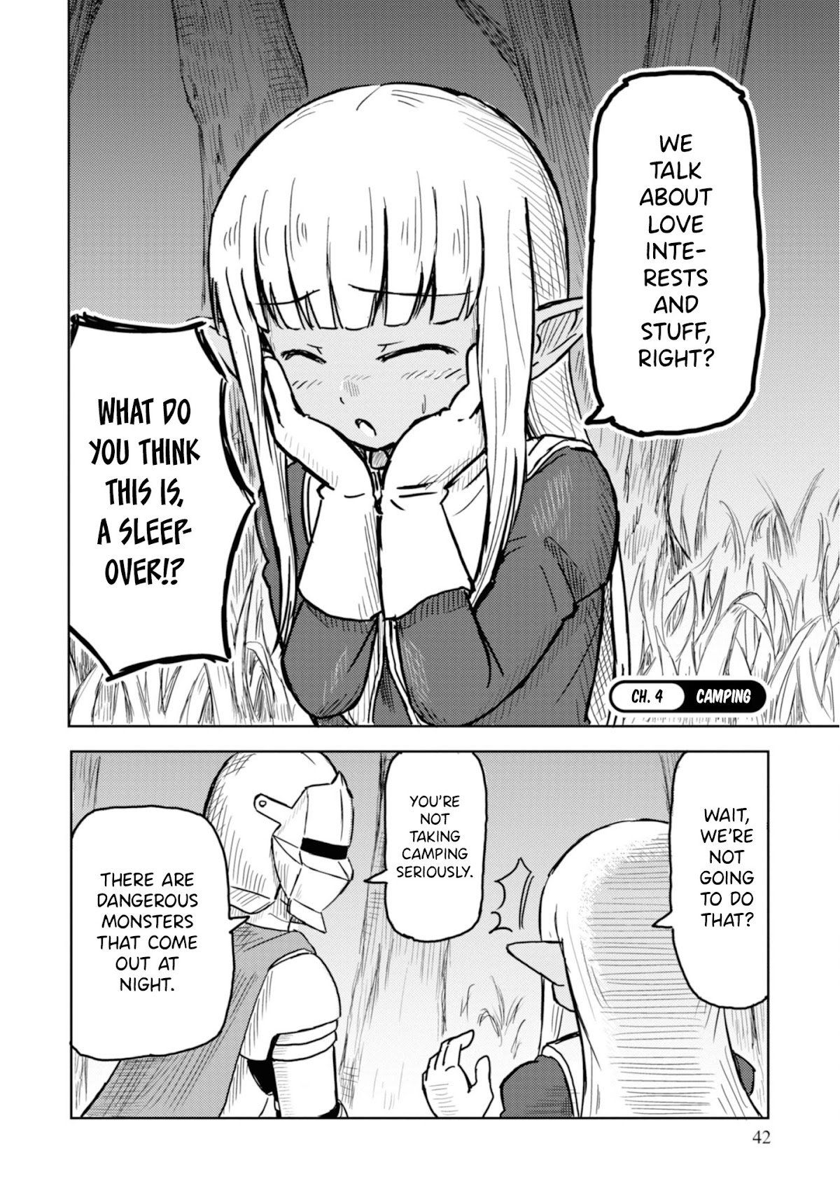 Kono Healer Mendokusai Chapter 4 page 3 - Chapter 4: Camping