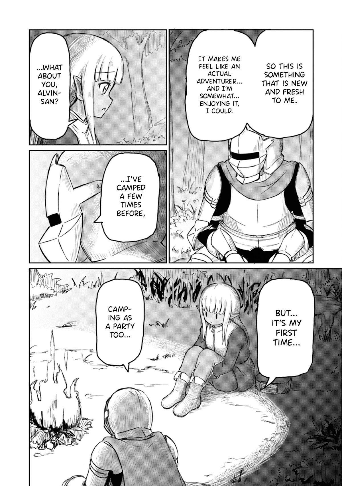 Kono Healer Mendokusai Chapter 4 page 5 - Chapter 4: Camping