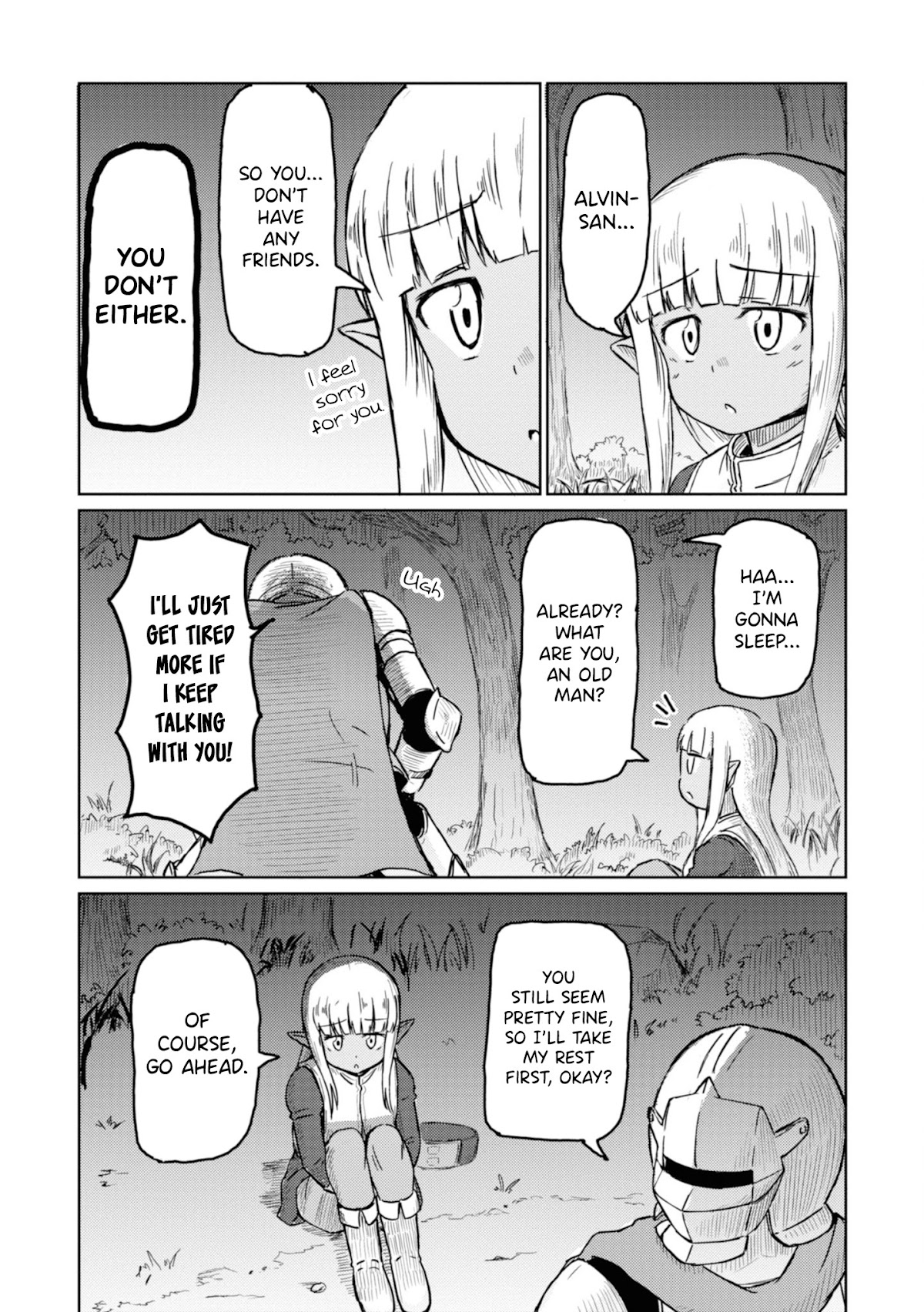 Kono Healer Mendokusai Chapter 4 page 6 - Chapter 4: Camping