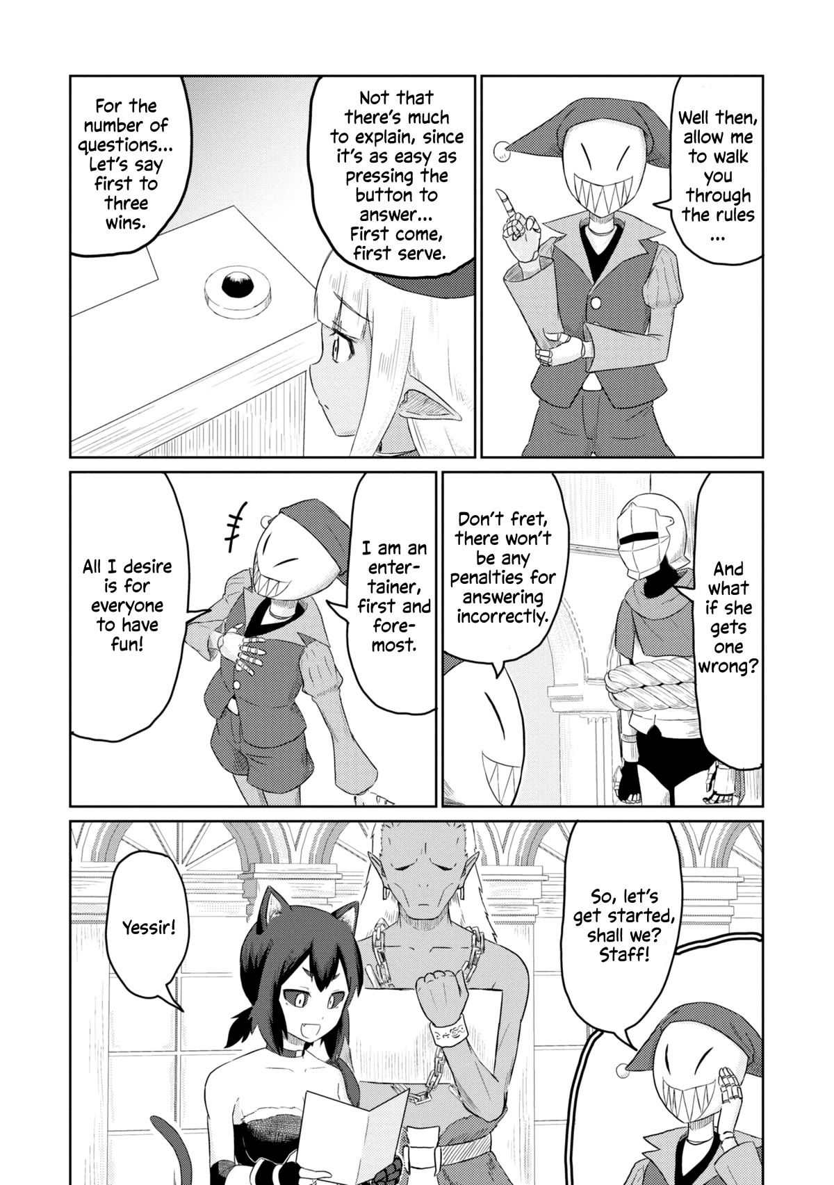 Kono Healer Mendokusai Chapter 40 page 4 - Chapter 40: Game Show