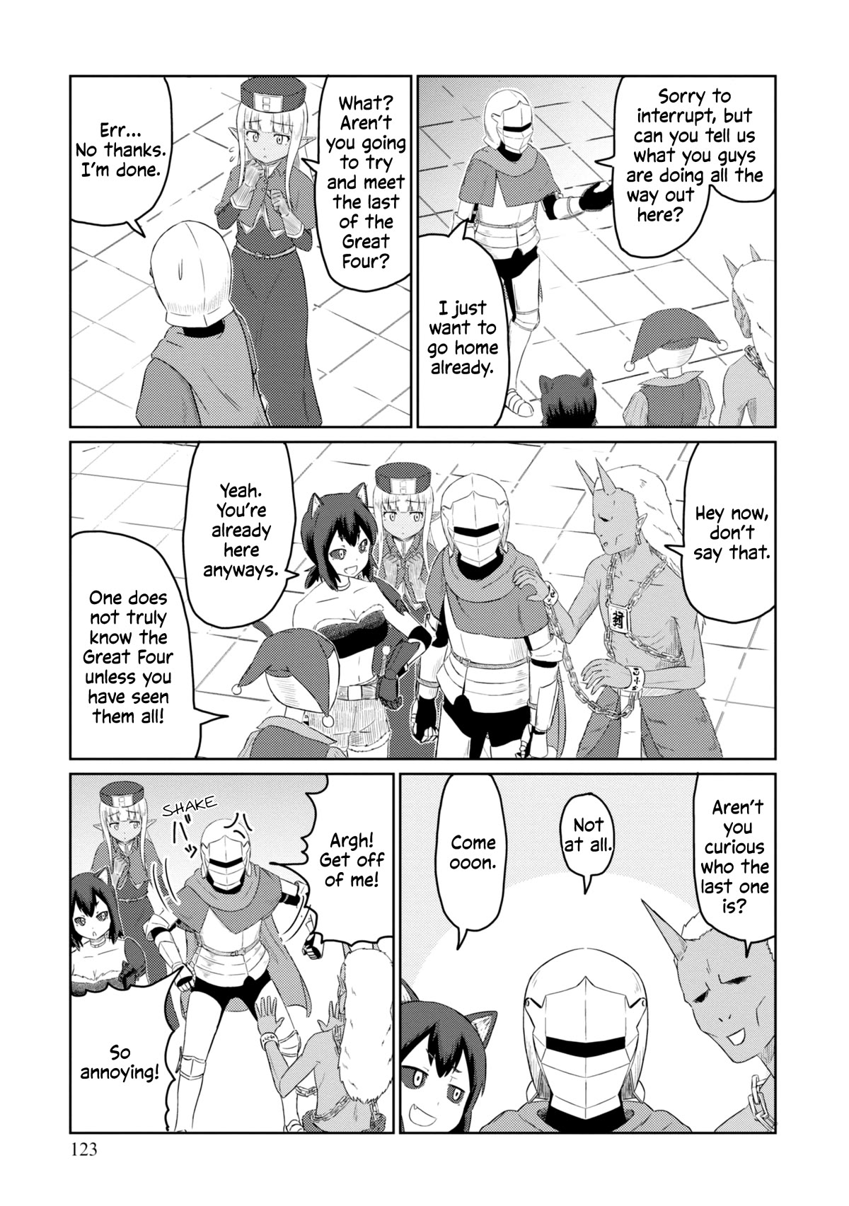 Kono Healer Mendokusai Chapter 41 page 4 - Chapter 41: The Fourth